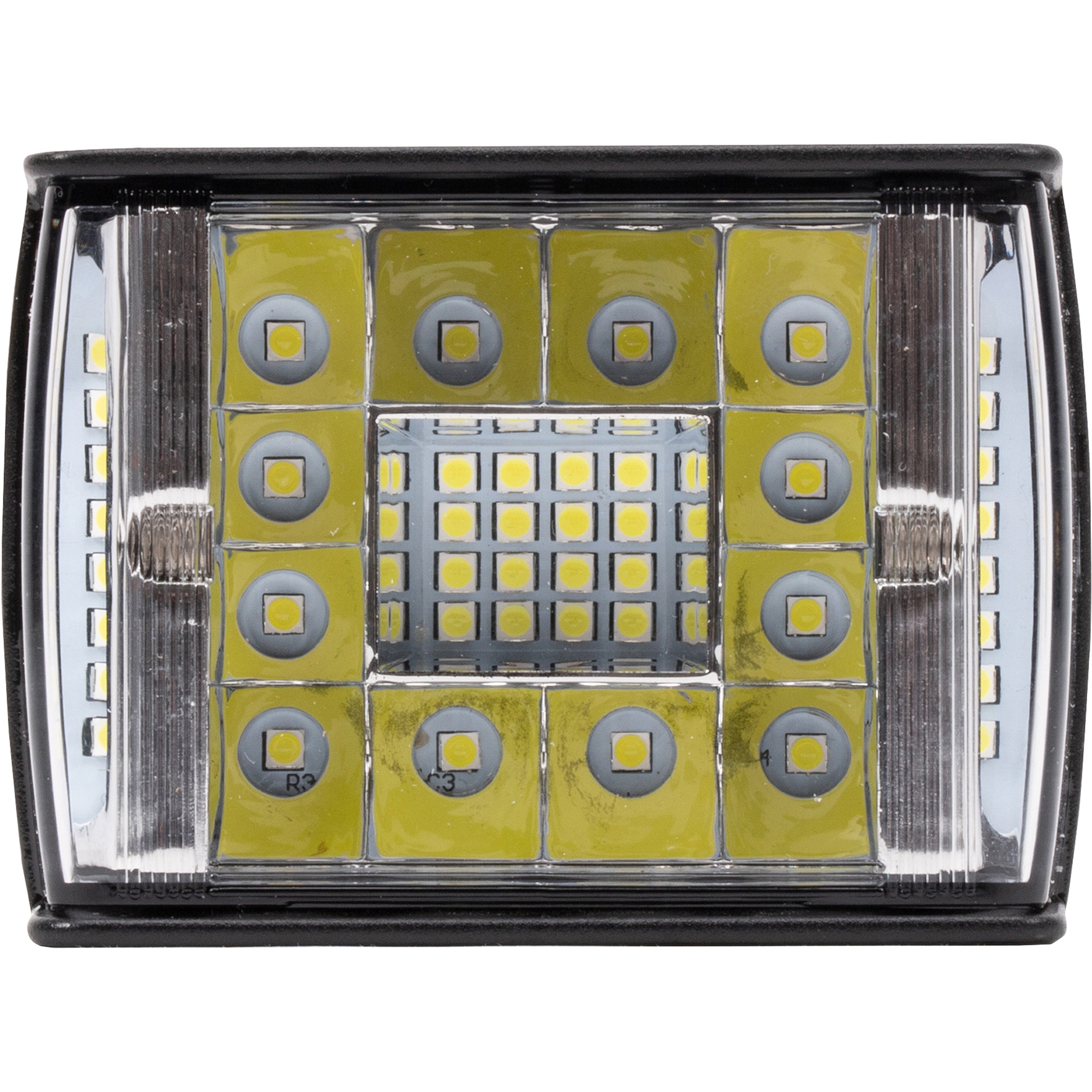 Blazer 12V Wide Beam LED Utility Work Light â 4Inch, 44 LEDs, Square, Model CWL529