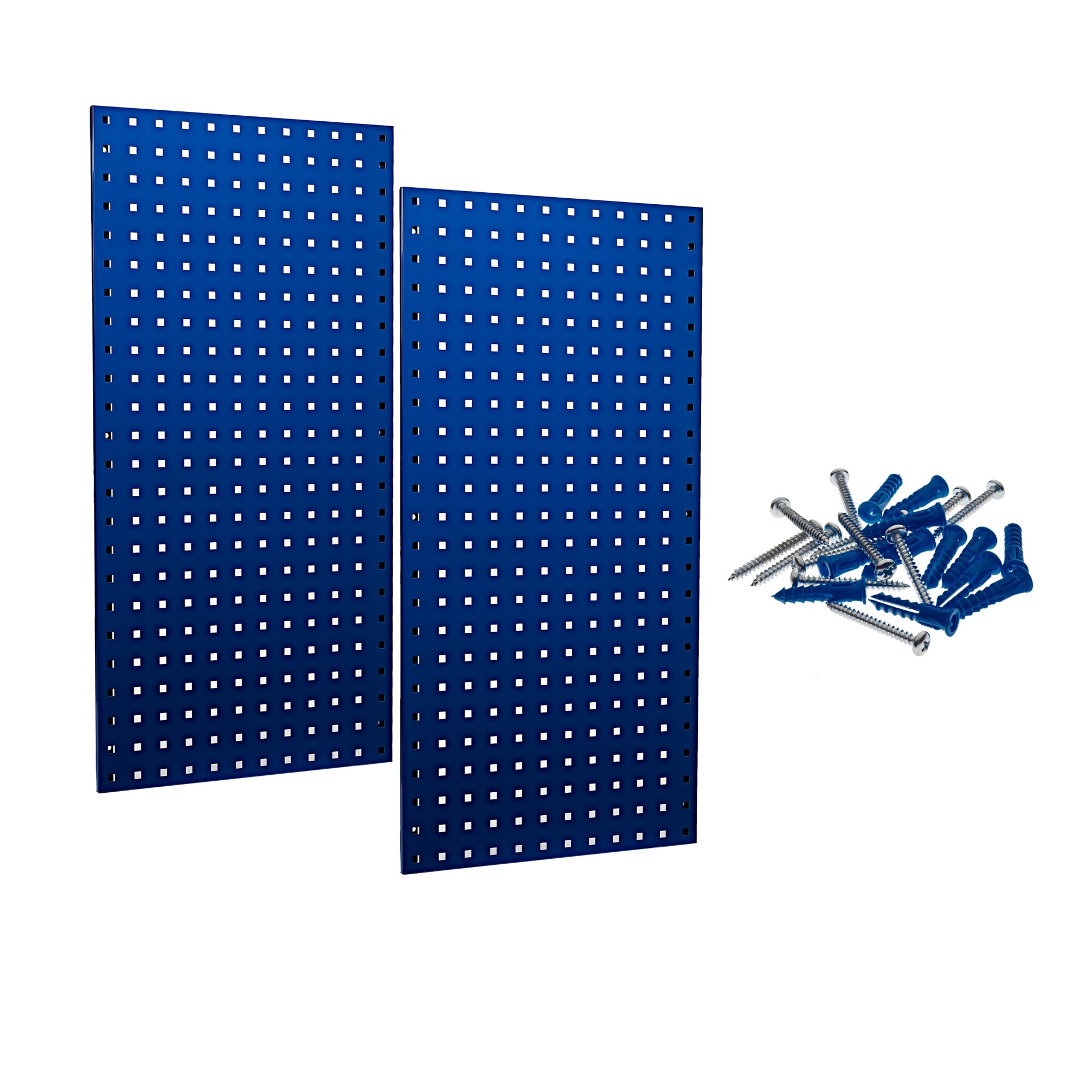 Triton Products LocBoard Pegboards, 2-Pack, 36Inch L x 18Inch W, Blue, Model LB18-B