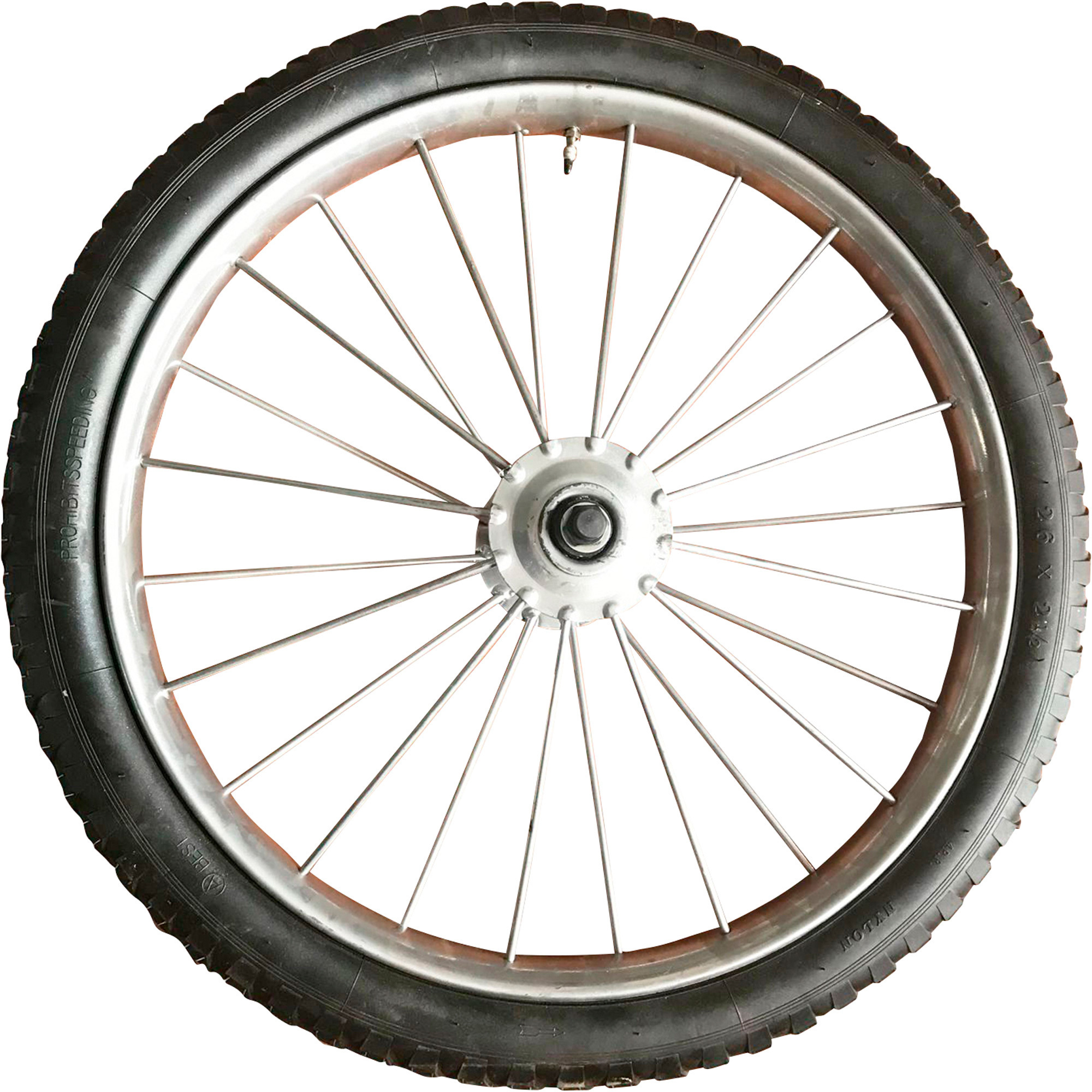 Ironton 26Inch Pneumatic Spoked Wheel