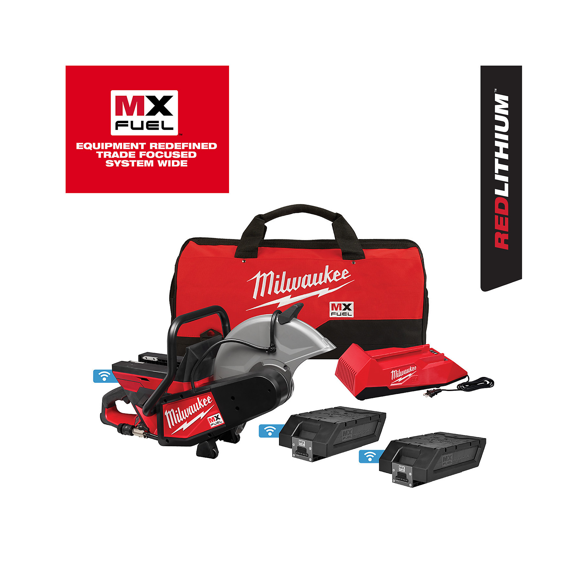 Milwaukee MX FUEL 14Inch Cut-Off Saw Kit, Model MXF314-2XC