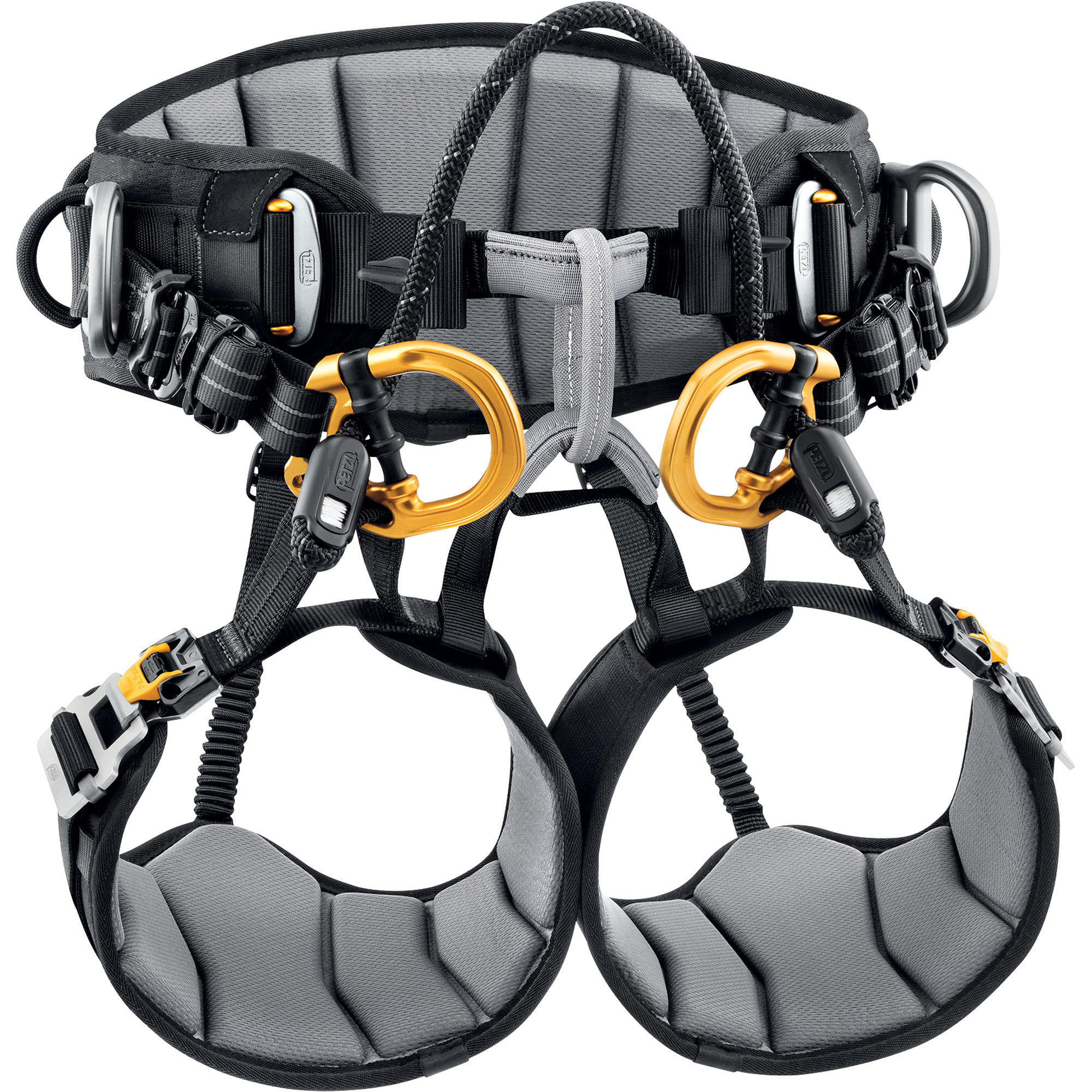 Petzl Sequoia SRT Tree Care Seat Harness for Ascents on Single Rope, Size 1, 308-Lb. Capacity, Model C069BA01