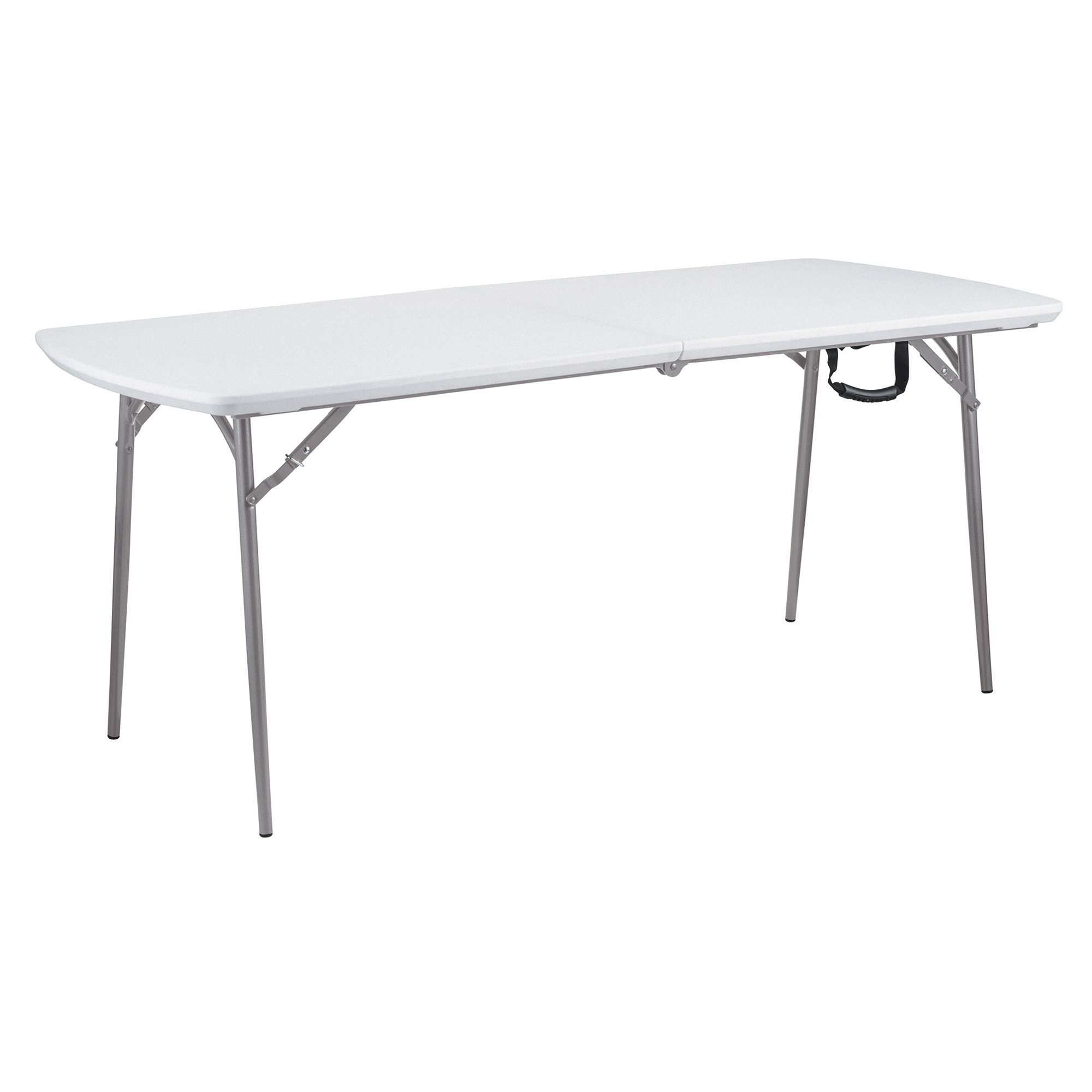 Corp. Fold-In-Half Table — 30Inch x 72Inch, Model - National Public Seating BMFIH3072