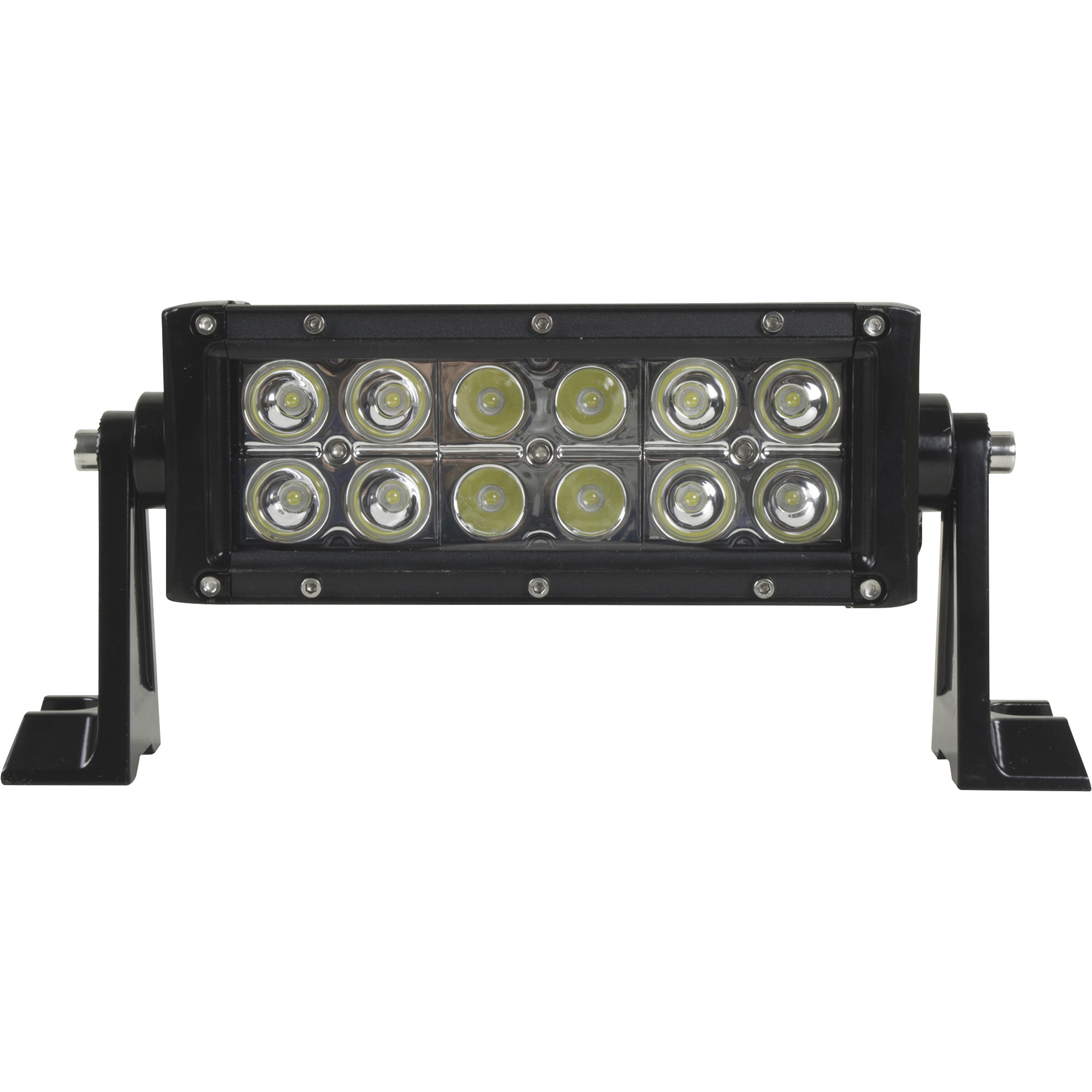 Blazer 12/24V LED Double Row Off-Road Light Bar â 7.5Inch, 3200 Lumens, 12 LEDs, Model CWL518