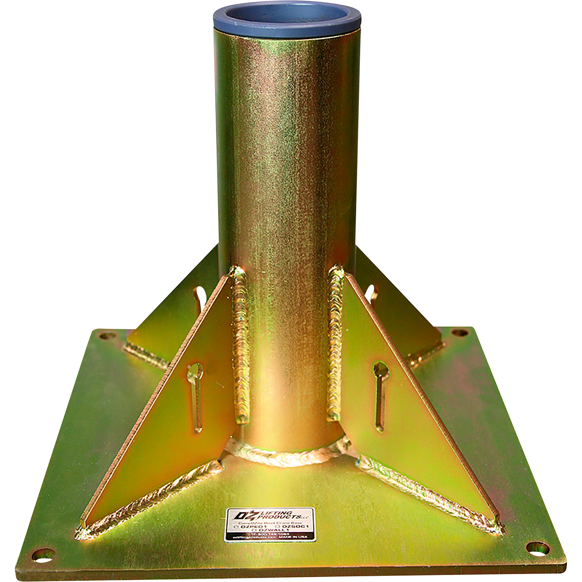 OZ Lifting Products Pedestal Base for OZ CompOZite Series Davit Cranes â Model OZPED1