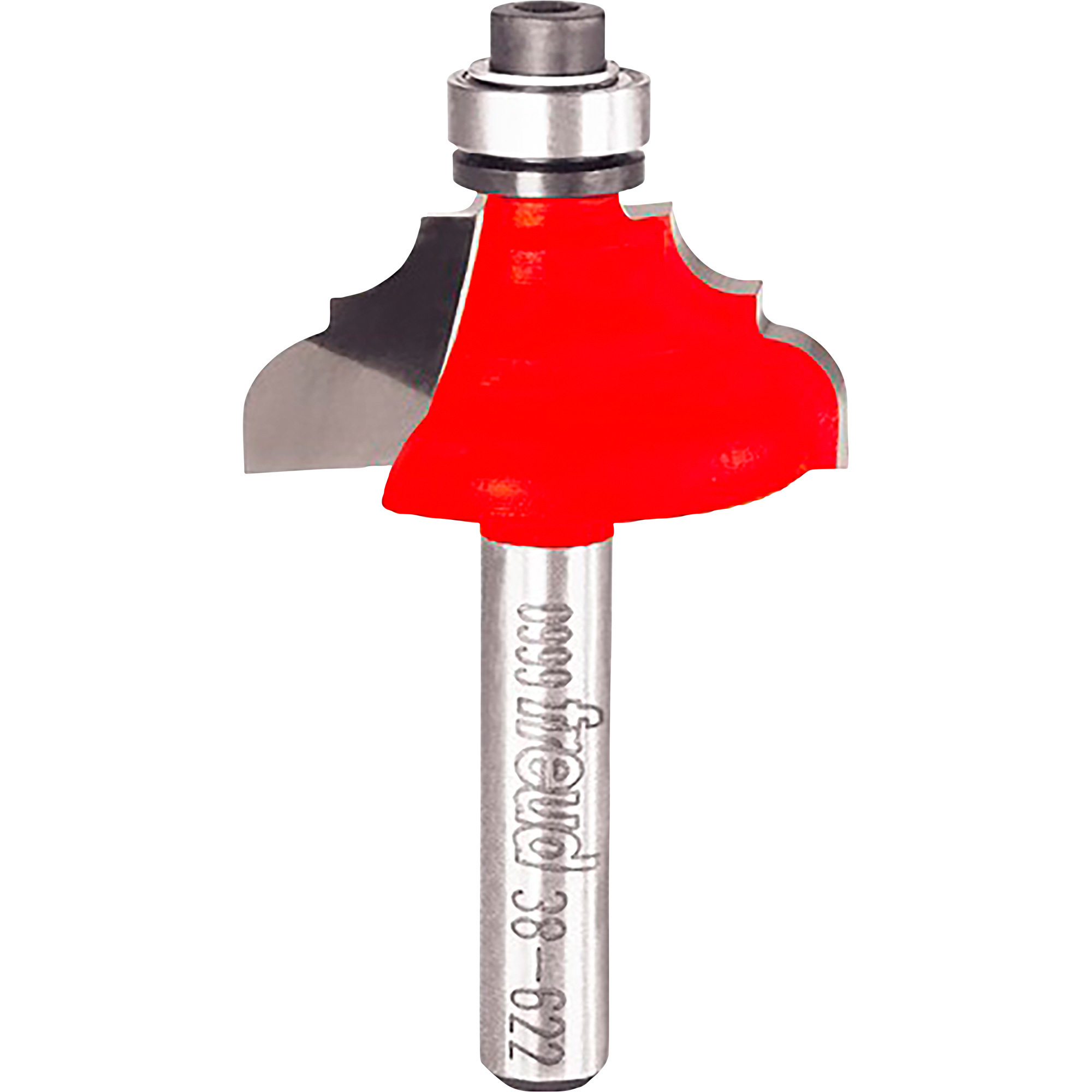 Freud Classical Cove and Round Router Bit (Quadra-Cut) 1/4Inch Cutting Width, Model 38-622