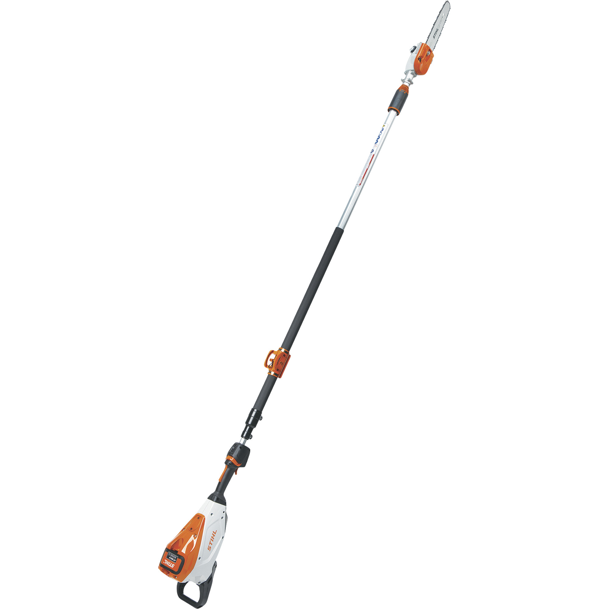 Stihl Battery-Operated Lithium-Ion Cordless Pole Pruner â 10Inch Bar, 13ft.L Shaft, Model HTA 135