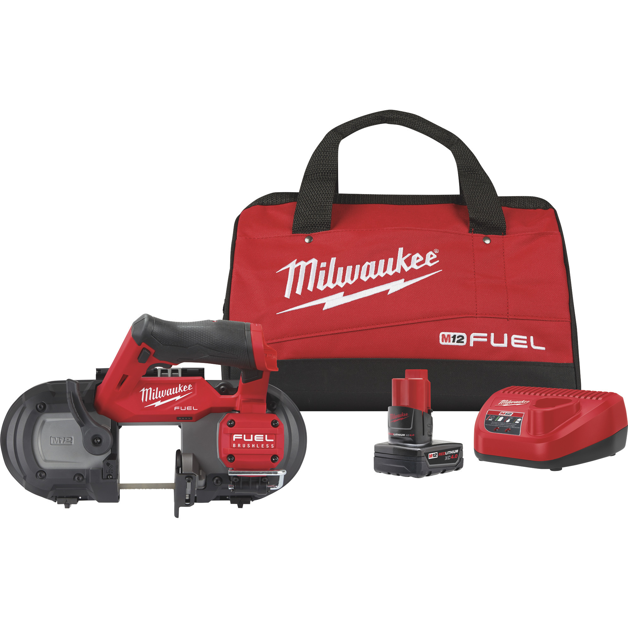 Milwaukee M12 FUEL Compact Band Saw Kit, Includes Battery, Model 2529-21XC