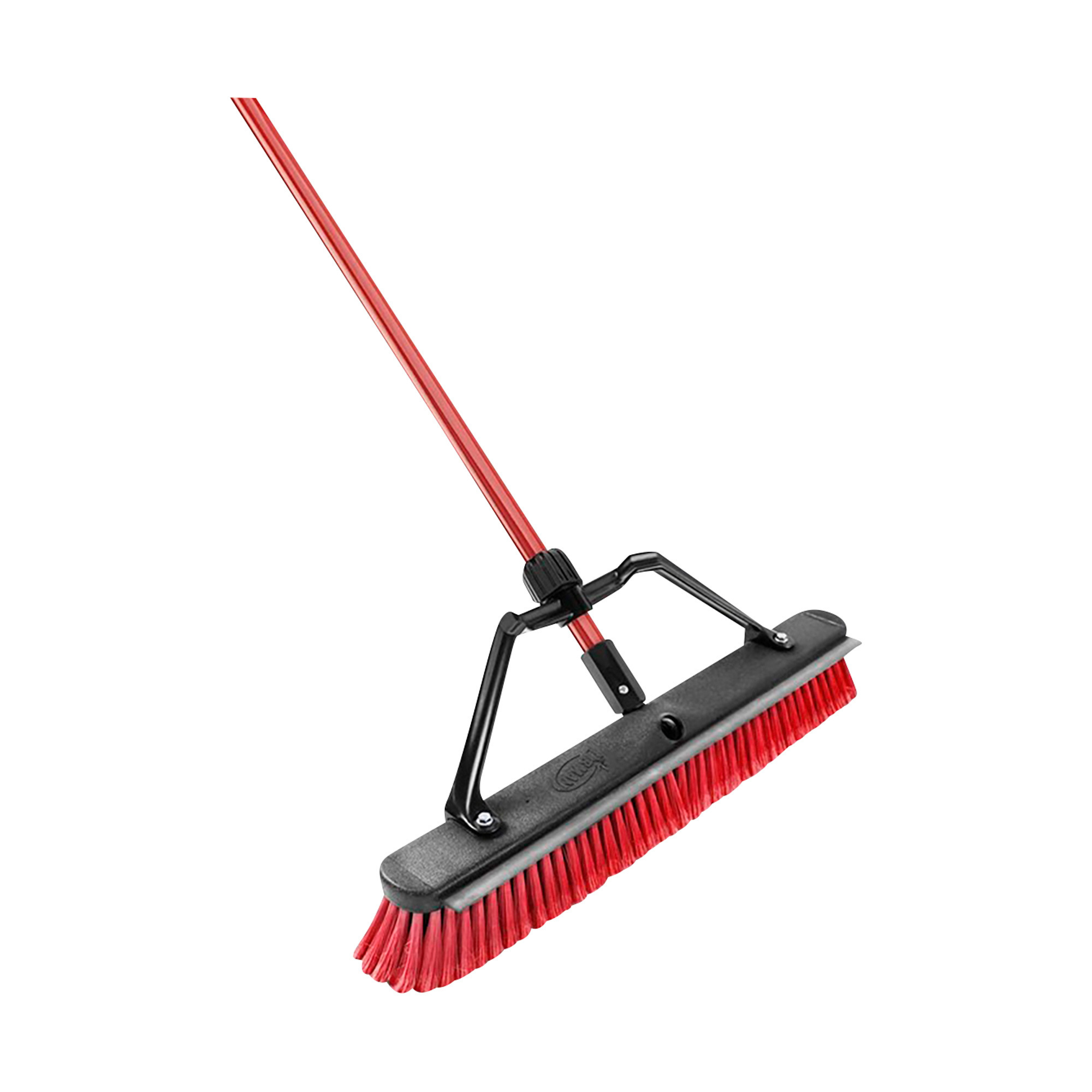 Libman Push Broom with Squeegee, 64Inch L, Model 1230