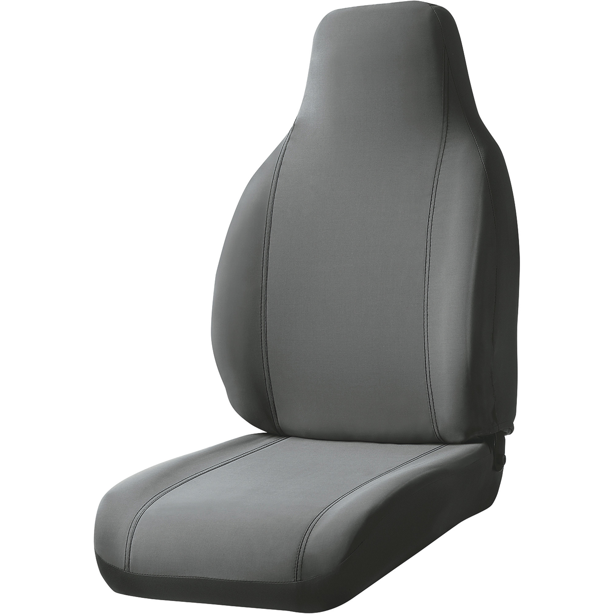 FiA Bostrom T-Series High-Back Bucket Seat and Armrest Covers â Gray, Single Bucket, Model SP8003 GRAY