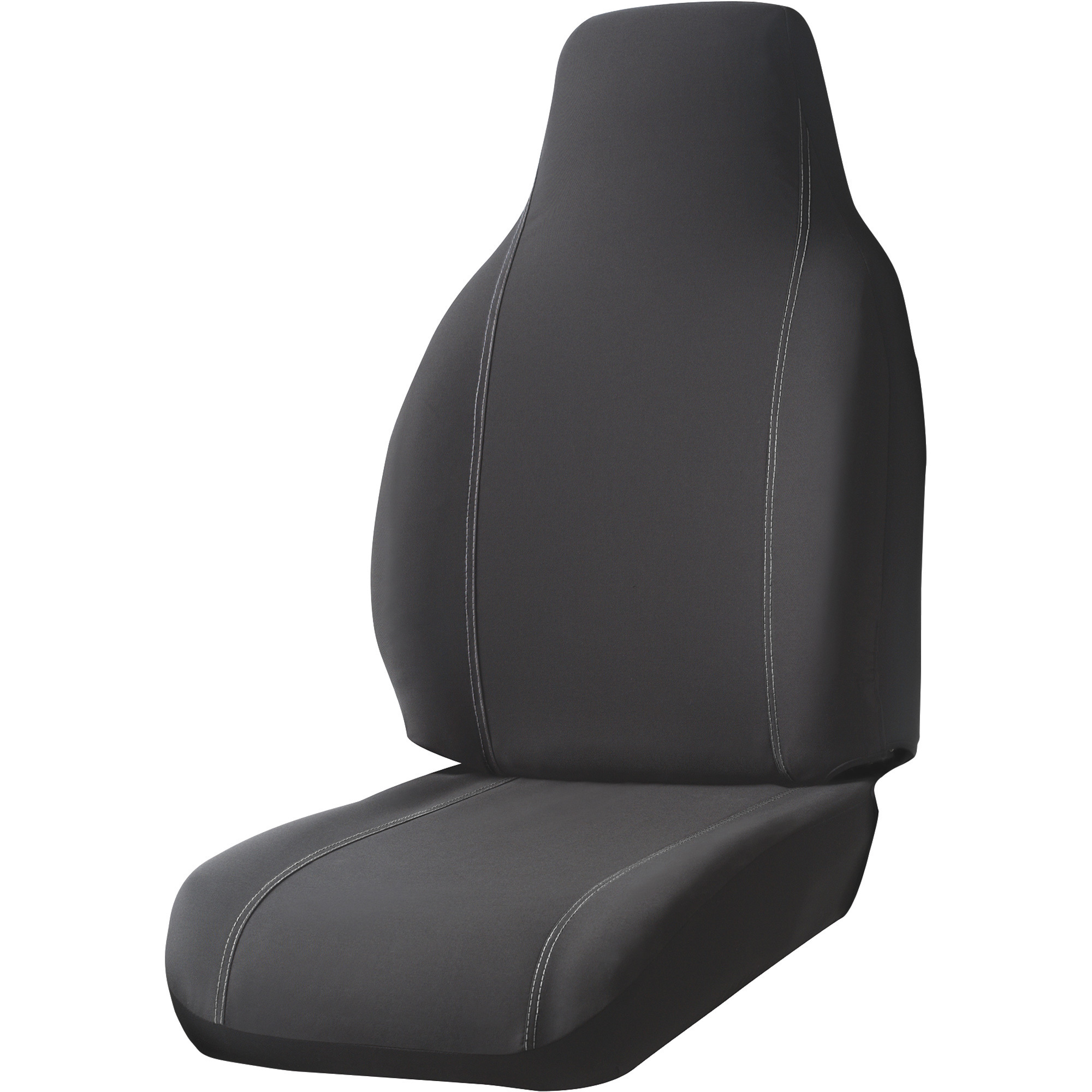FiA Bostrom Wide Ride High-Back Bucket Seat and Armrest Covers â Black, Single Bucket, Model SP8005 BLACK