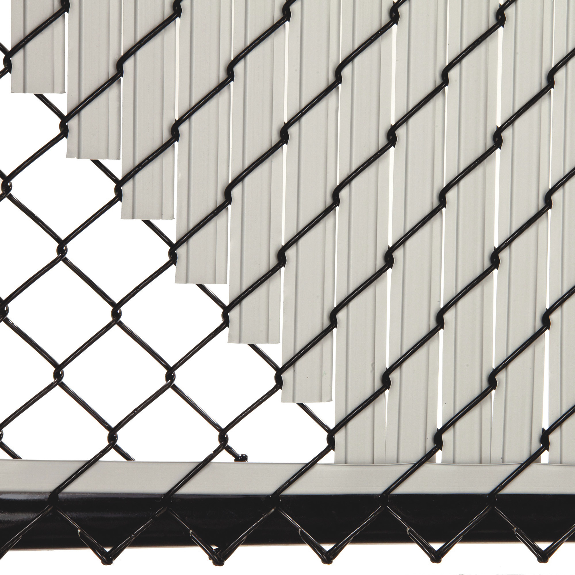SoliTube Slats Chain Link Fence Privacy Slats â Gray, 82 Slats, Model SS5GY