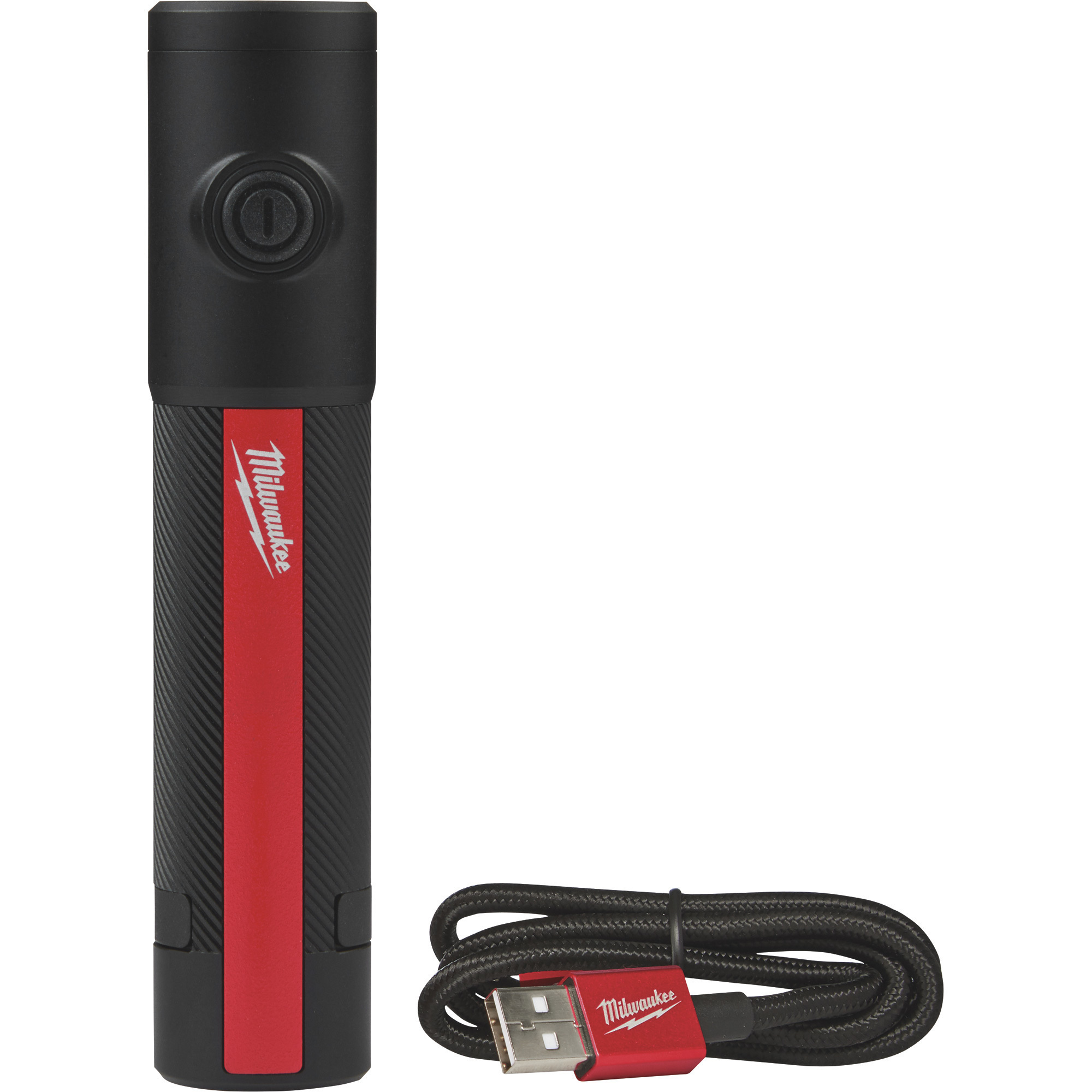 Milwaukee 500 Lumen Rechargeable Flashlight with Magnet, 4 1/4Inch L, Model 2011R