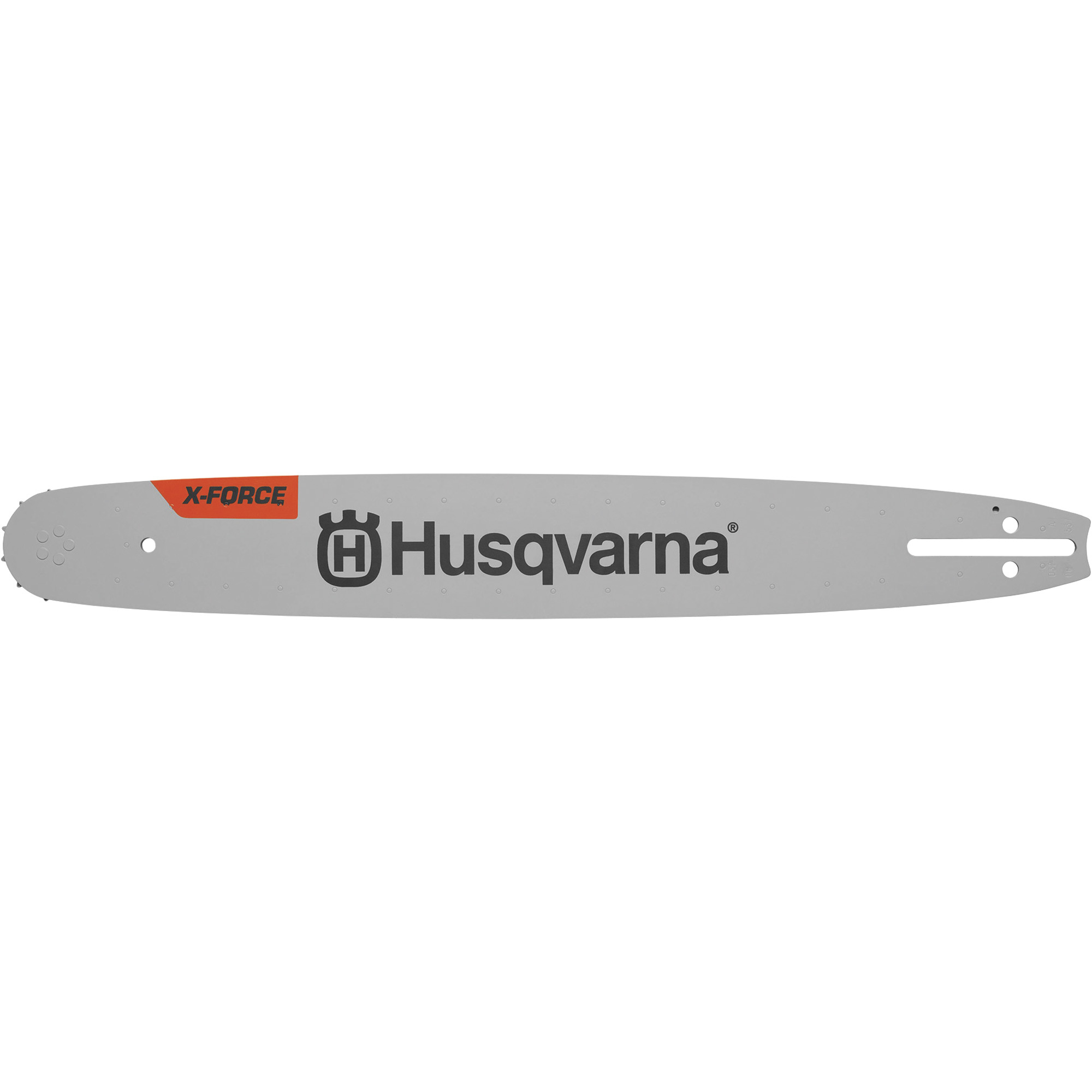 Husqvarna X-Force Chainsaw Guide Bar â 18Inch Bar Length, 0.325Inch Pitch, Model X-Force