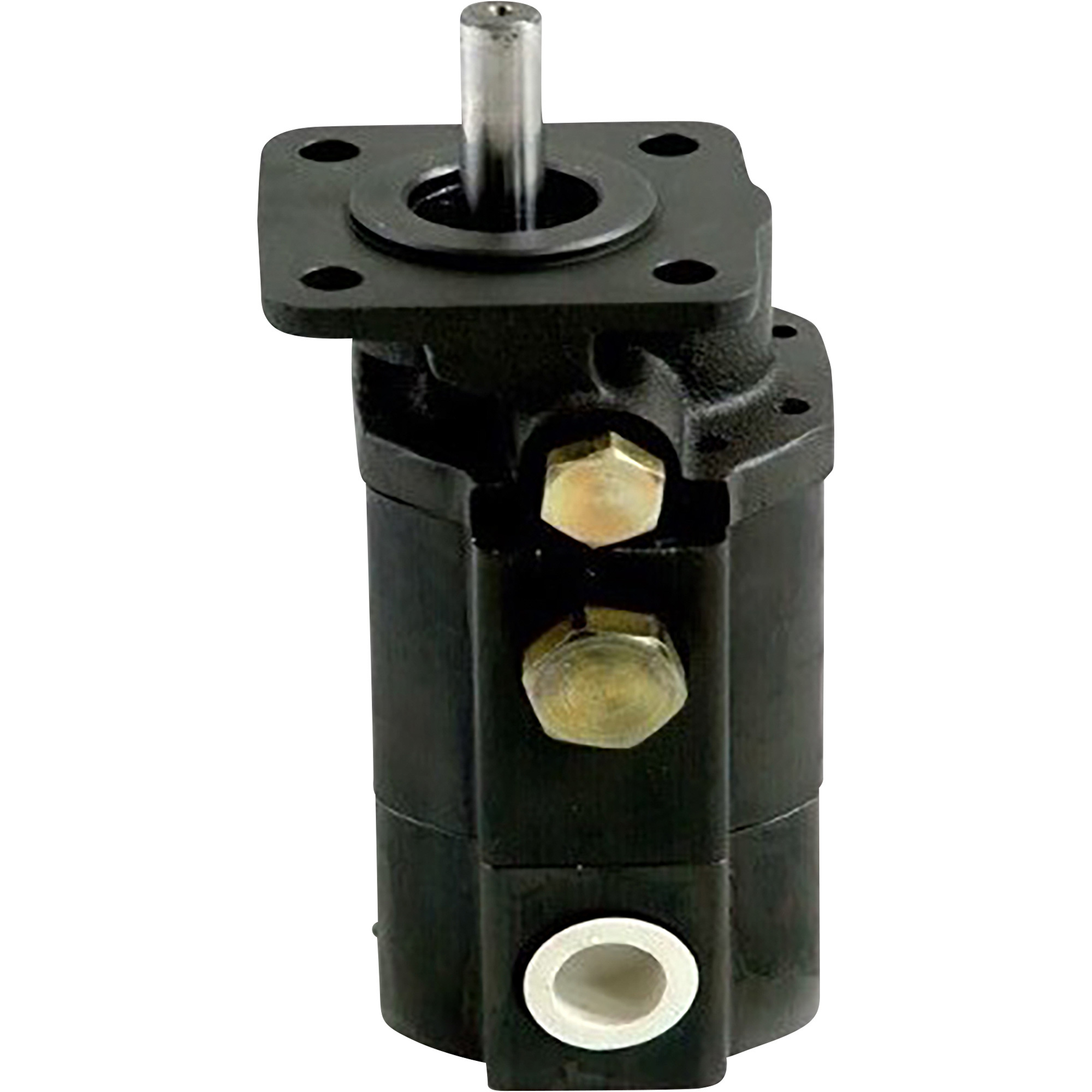 NorTrac Cast Iron Two-Stage High/Low Gear Pump with NPT Portsâ 11 GPM, 1/2Inch Diameter Shaft, Model CBT-8.8/3.0 NPT PORTS