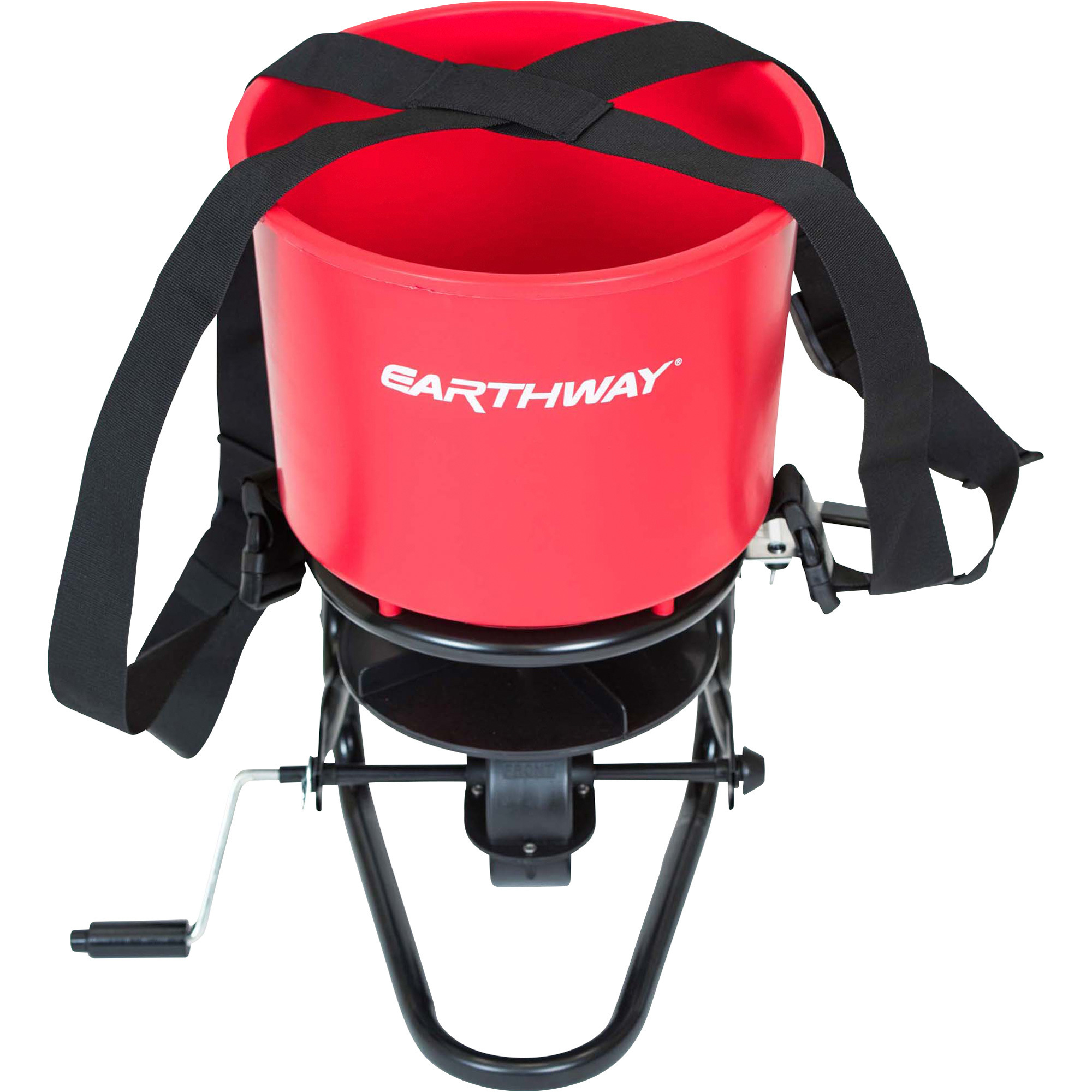Earthway Pro Hand-Operated Spreader with Harness System â 40-Lb. Capacity, Model 16014