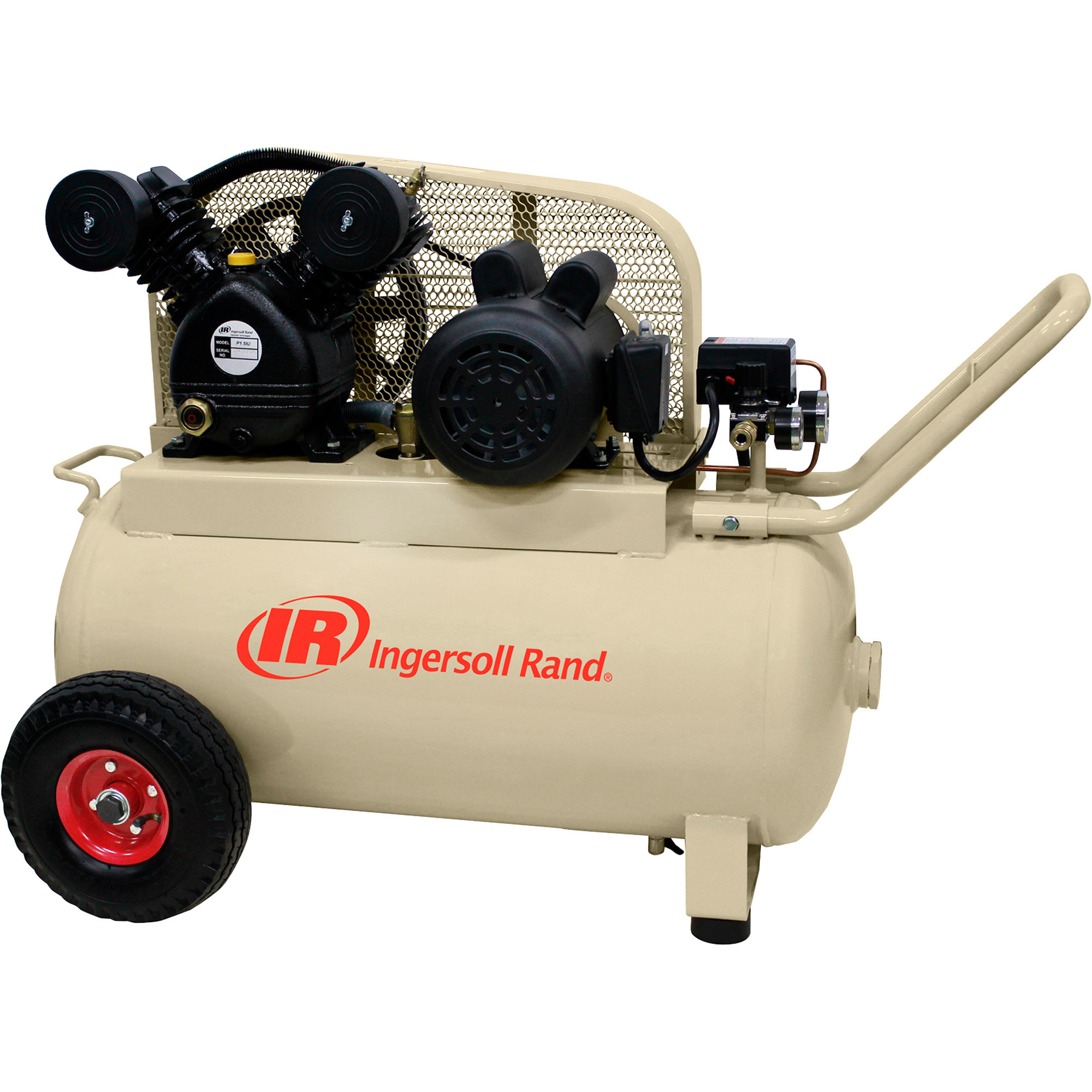 Ingersoll Rand Garage Mate Portable Electric Air Compressor, 2 HP, 20-Gallon Horizontal, 5.2 CFM, Model P1.5IU-A9-H