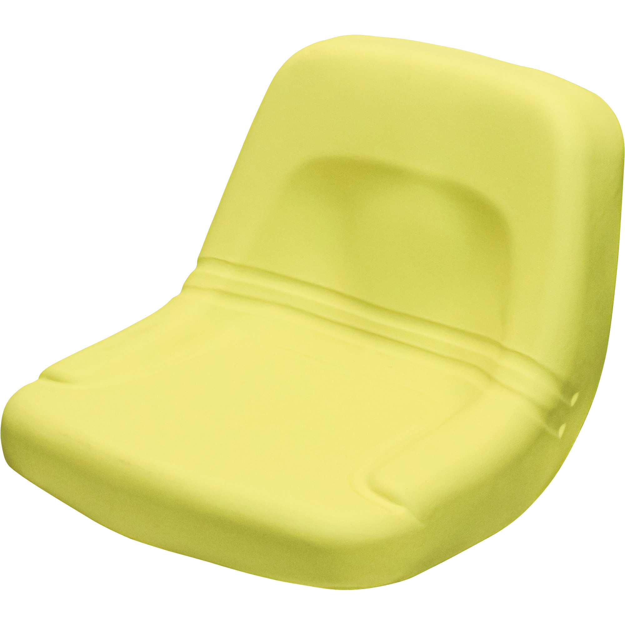 K & M Uni Pro KM 105 Bucket Seat, Yellow, Vinyl, Model 8631