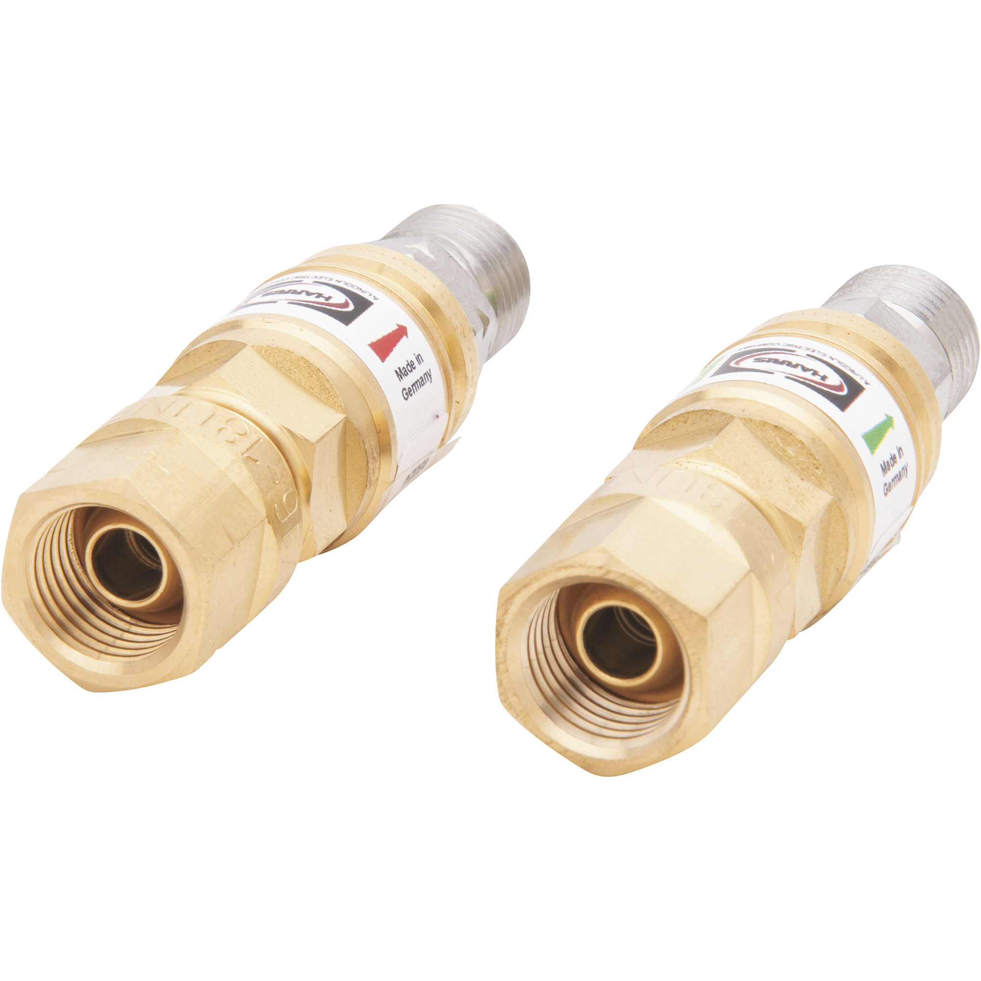 Harris Regulator-Type Quick Connectors, Oxygen-Fuel, Model 26-QCR R&L