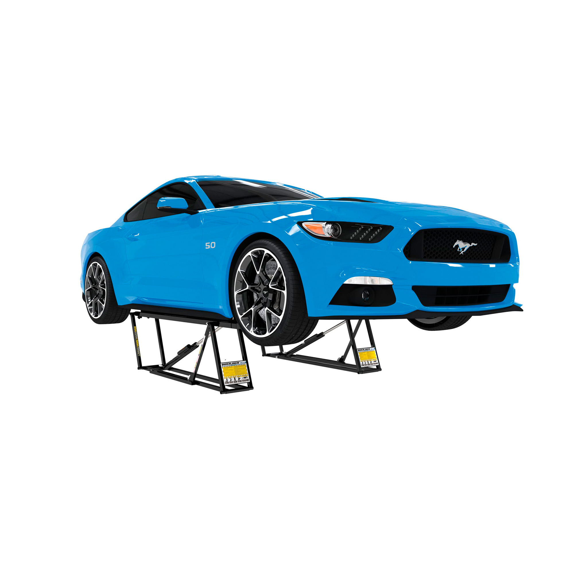 QuickJack Extended-Length Portable Car Lift , 5000-Lb. Capacity, 110 Volts, Model BL-5000TLX 110 PU