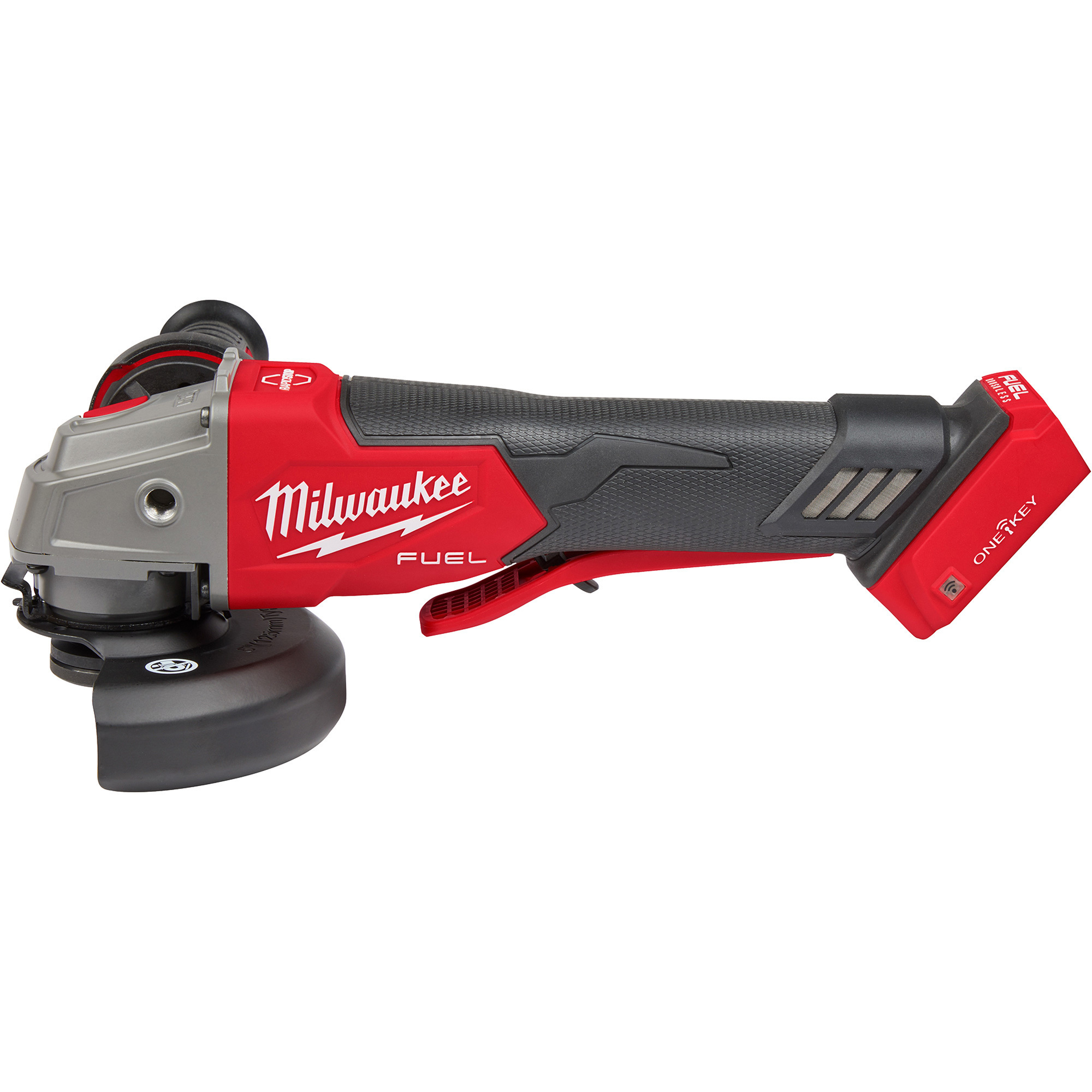 Milwaukee M18 FUEL 4-1/2Inch/5Inch Braking Grinder with One-Key Paddle Switch, No Lock, Tool Only, Model 2882-20