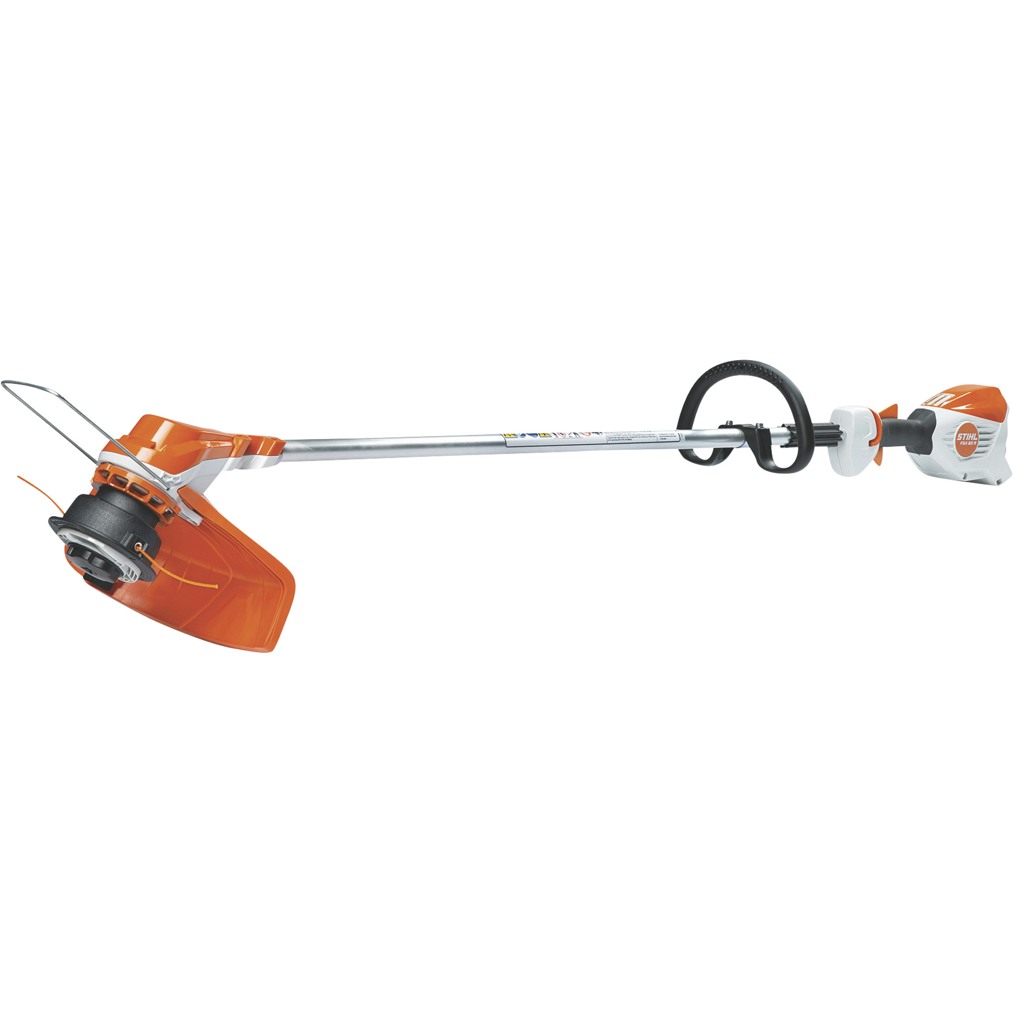 Battery-Operated AK Series 36 Volt Cordless Straight Shaft String Trimmer Kit — AK 20 Ion Battery, 14Inch Cutting Width, Model - Stihl FSA 60 R SET