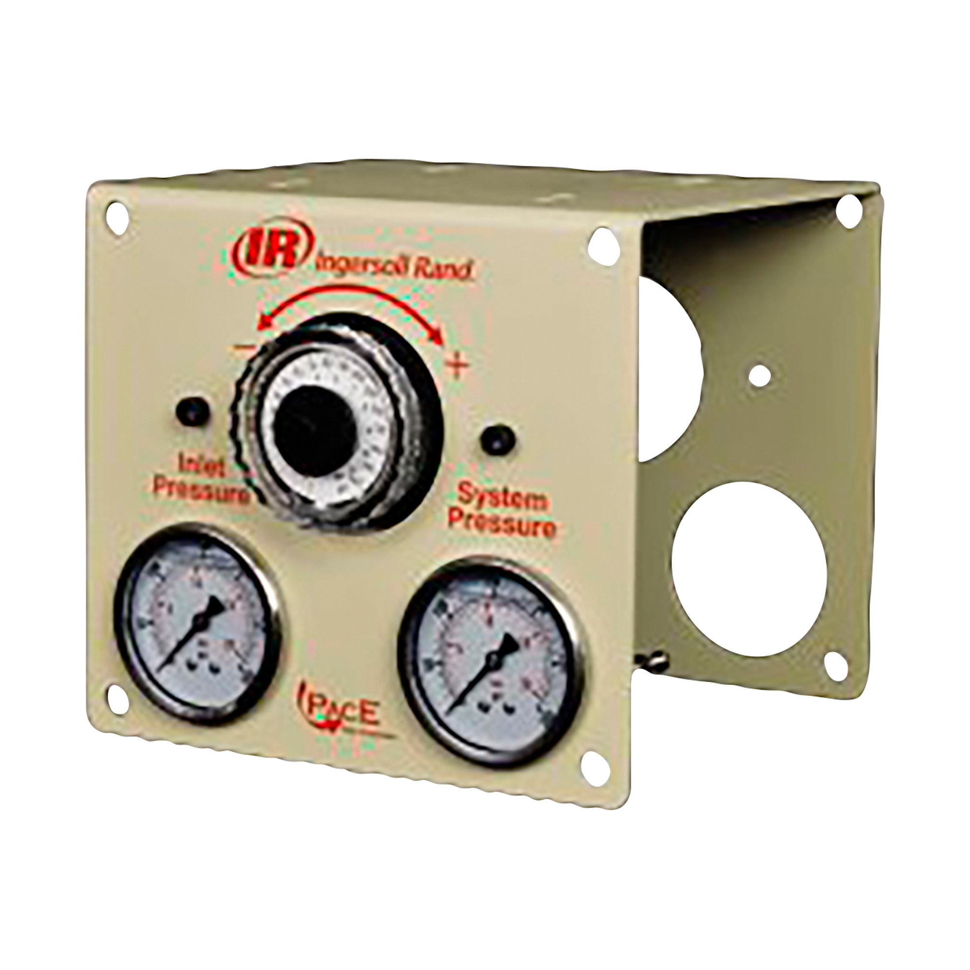 Ingersoll Rand PacE Flow Controller, 1/2Inch NPT, Left To Right Flow, Model 49124365