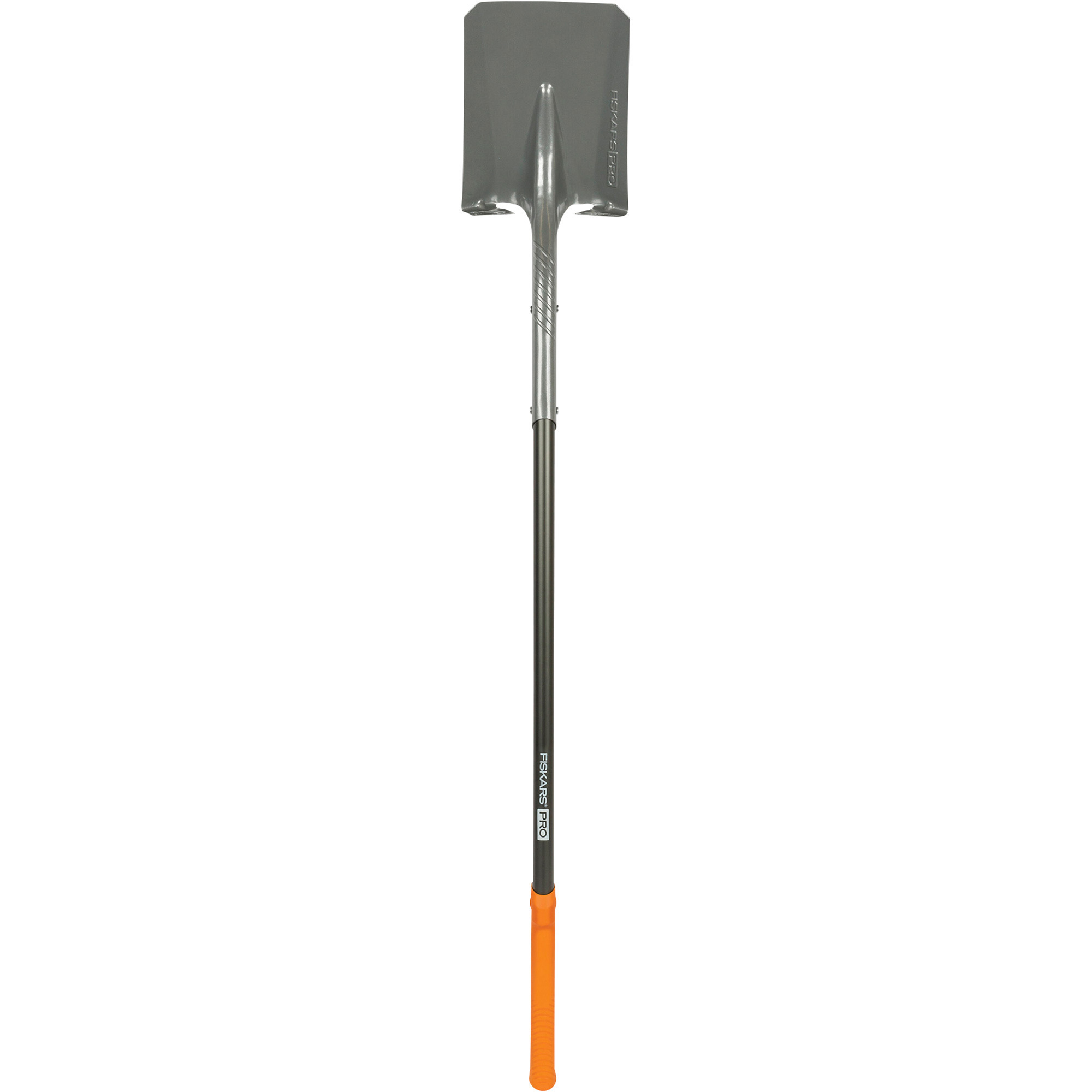 Fiskars PRO Transfer Shovel â 6.38Inch L x 9.50Inch W x 58.50Inch H, Model 397910