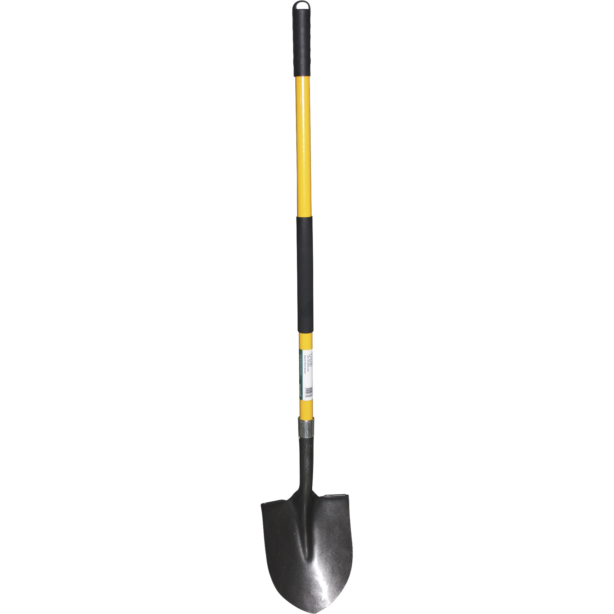 EMSCO Round Point Shovel with Comfort Grip â 10 1/2 Inch W x 13Inch D x 54Inch H, Model 54