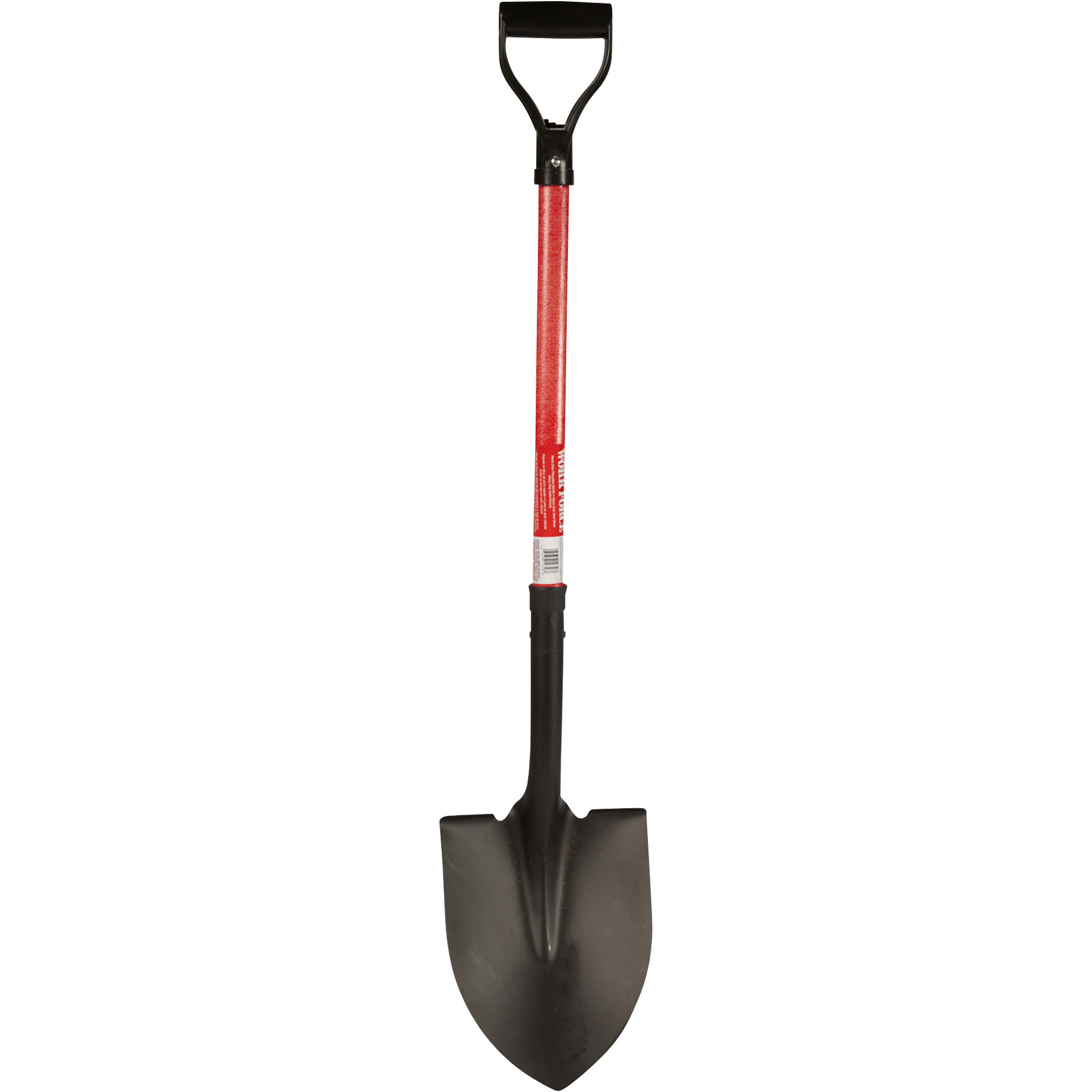 EMSCO Workforce Round Point Shovel â 9 1/2Inch W x 12Inch D x 42Inch H, Model 1235-48