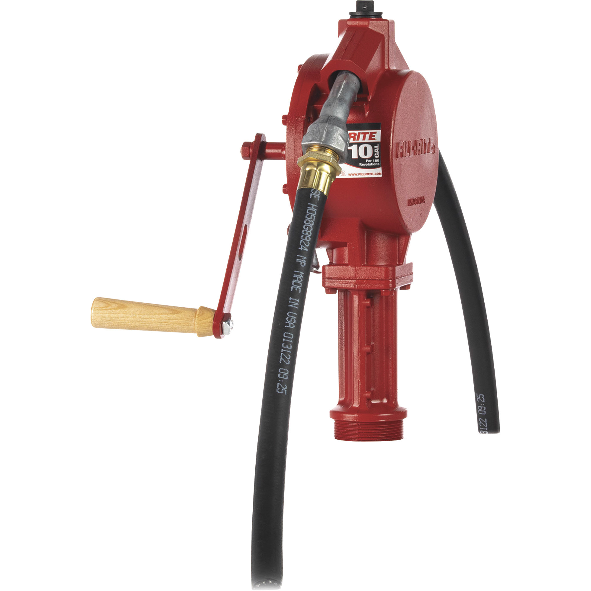 Fill-Rite Cast Aluminum Heavy-Duty Rotary Drum Pump, Model FR112