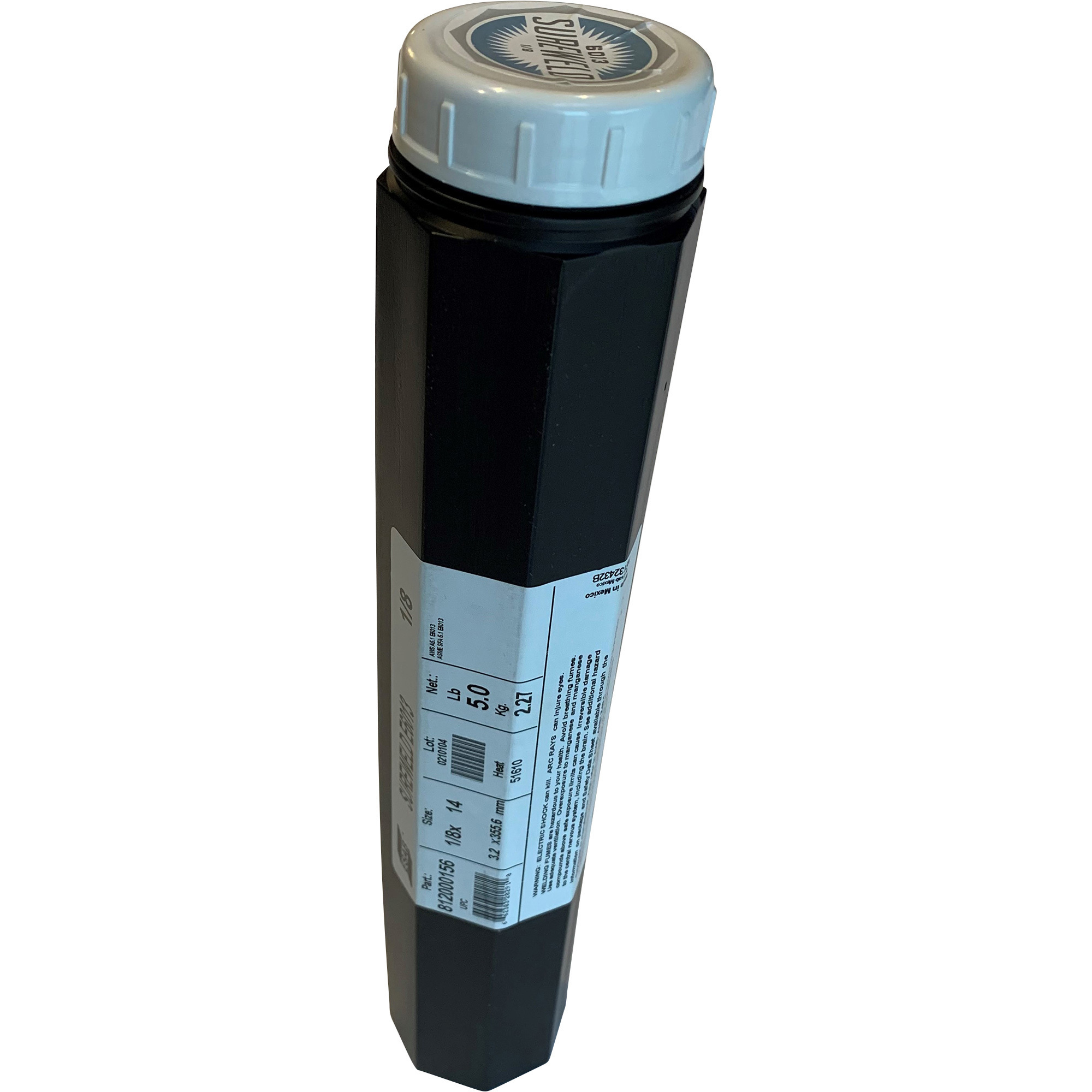 ESAB Sureweld E6013 Stick Electrodes â 1/8Inch Diameter x 14Inch L, 5-Lb. Tube, Model 812000145