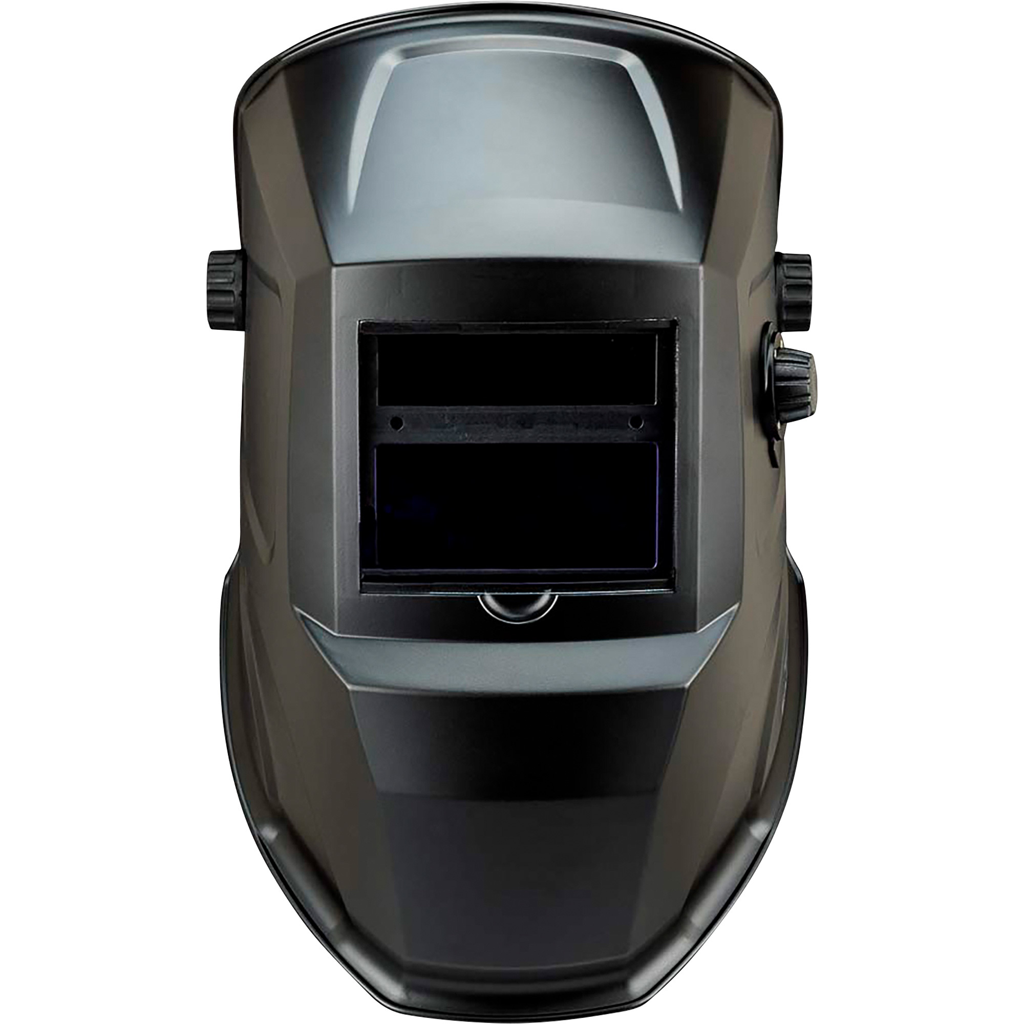 Forney Easy Weld Series Auto-Darkening Variable-Shade Welding Helmet with Grind Mode â DIN 9â13, Matte Black, Model 55731