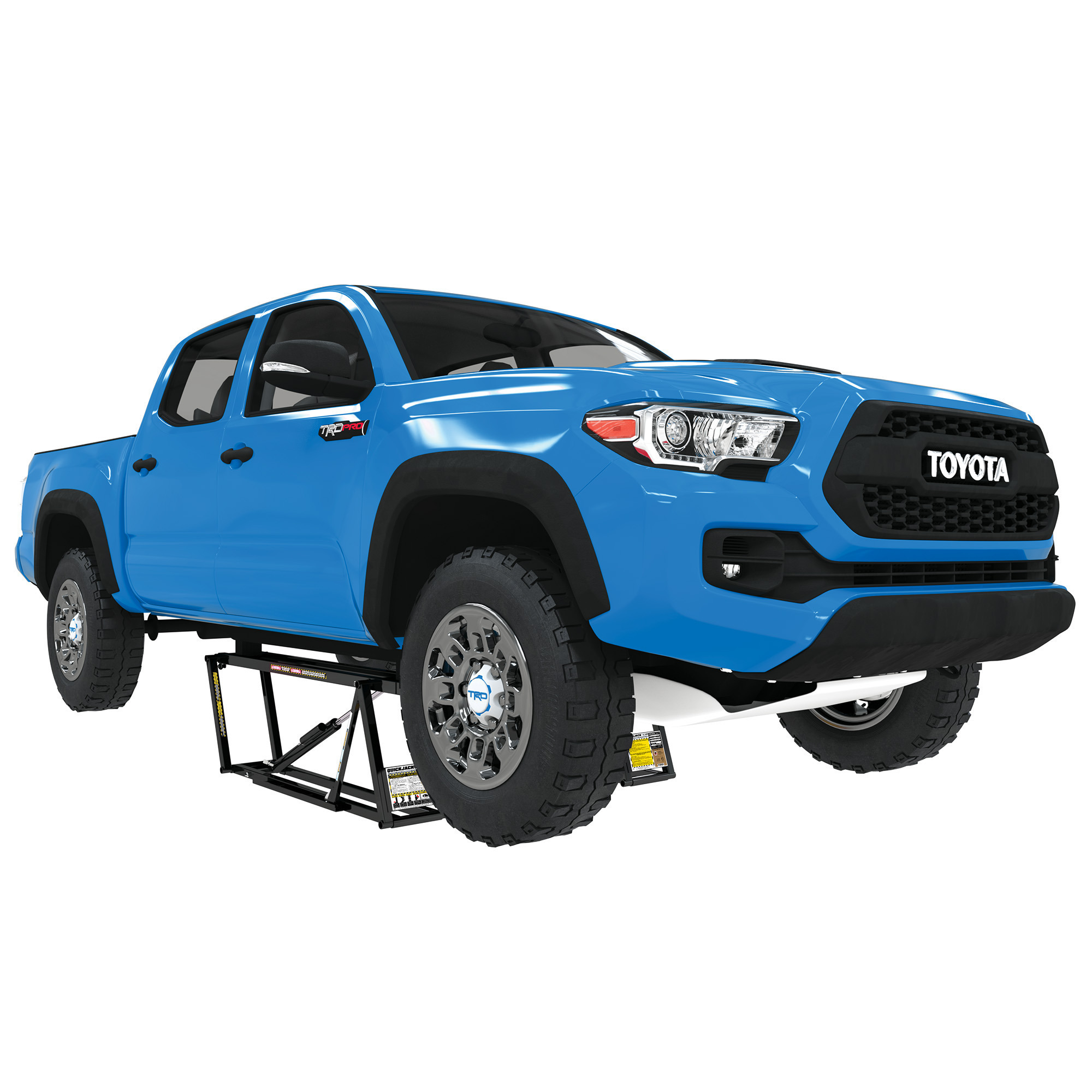 QuickJack Extended-Length Portable Car Lift, 7000-Lb. Capacity, 110 Volts, Model 7000TLX 110V