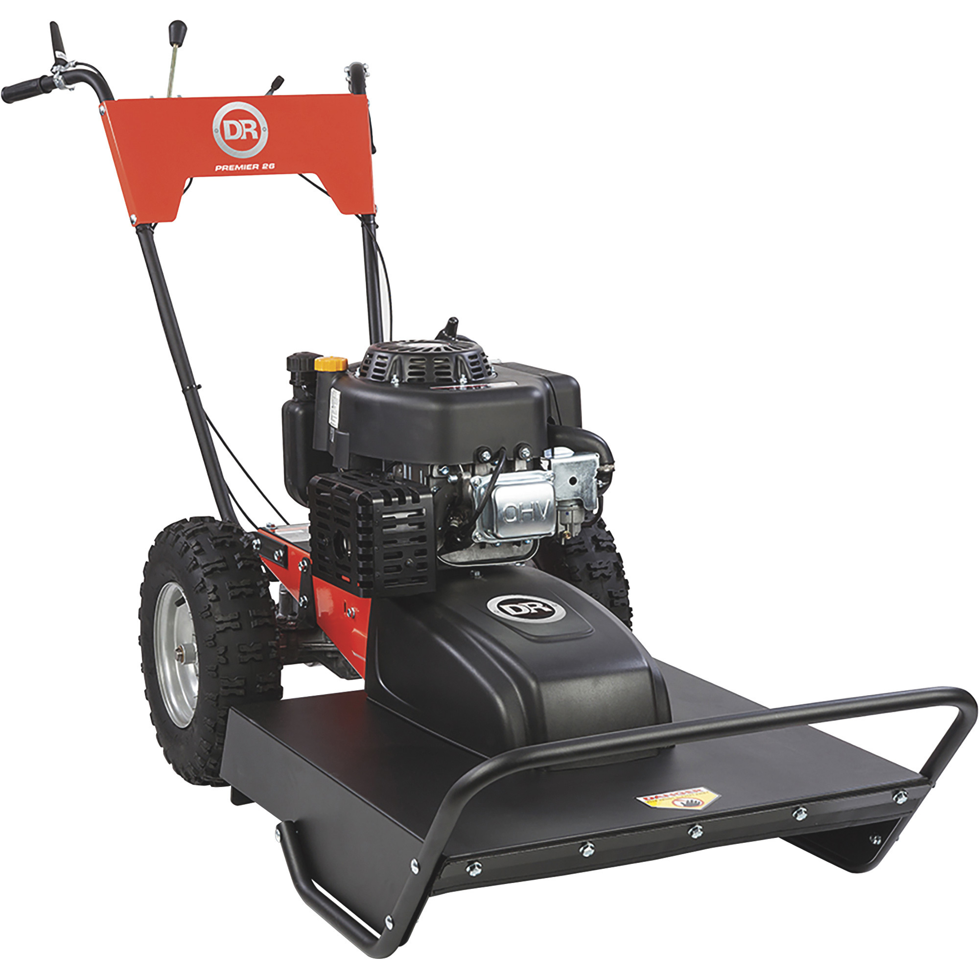 DR Power PREMIER Field and Brush Mower, 10.5 HP, 26Inch Deck, Model AT41026BMN