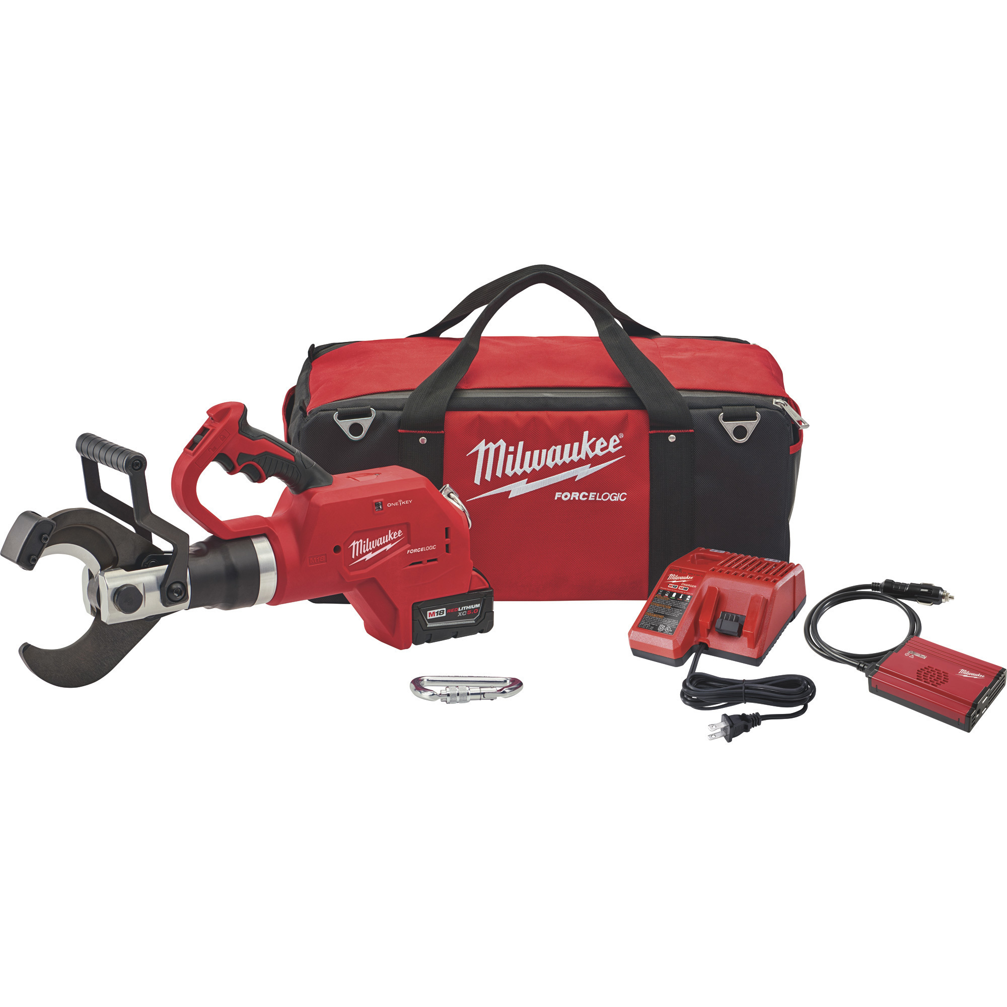 Milwaukee M18 Force Logic 3Inch Underground Cable Cutter, With One Battery, Model 2776-21