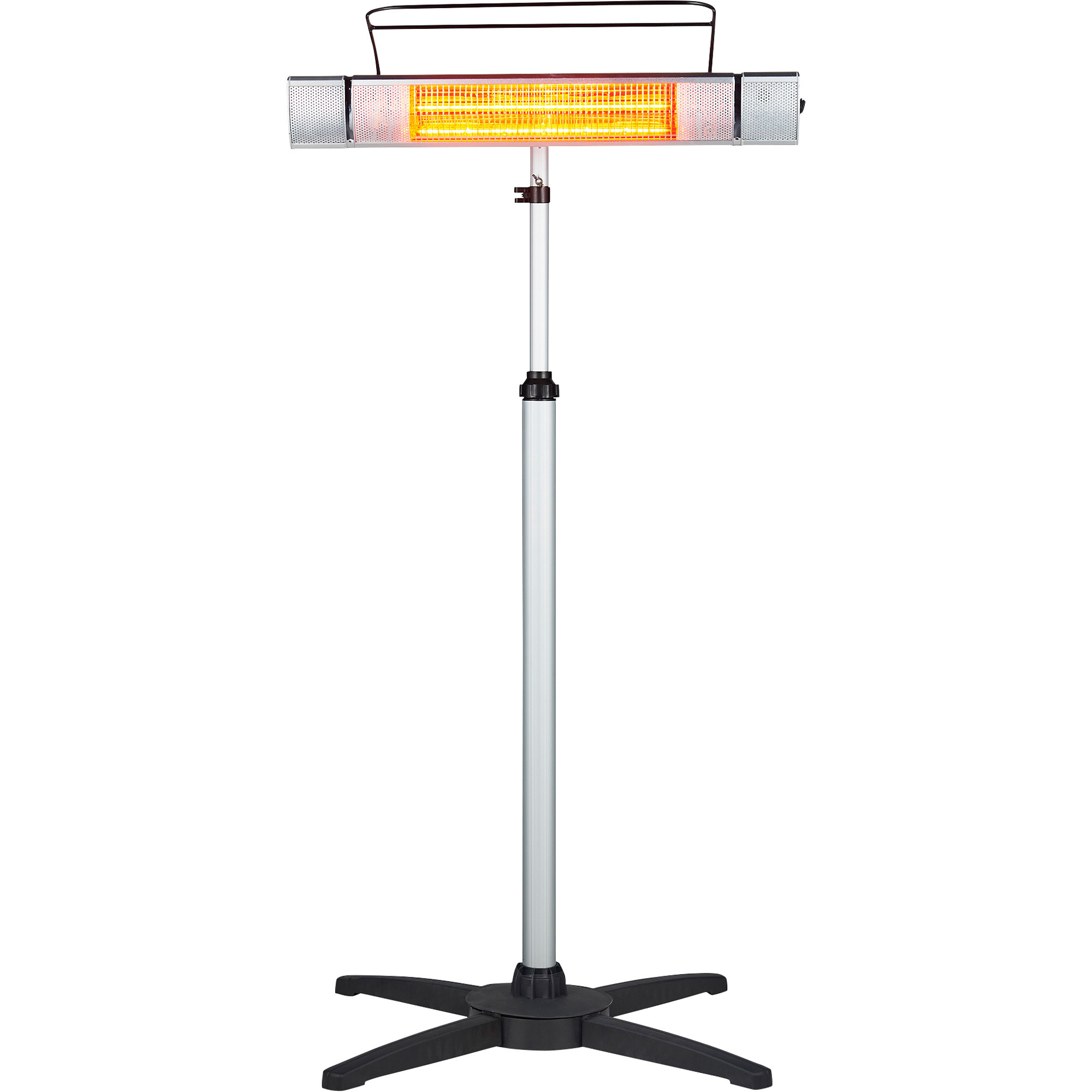 Comfort Zone Outdoor/Indoor Halogen Patio Heater, 5120 BTU, 1500 Watt, Model 120243