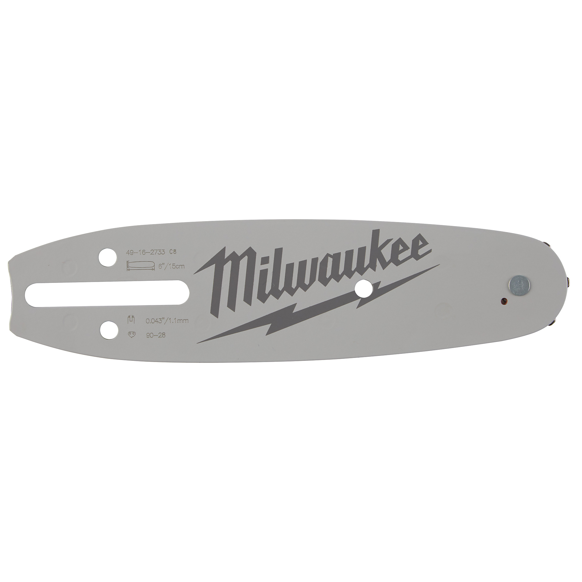 Milwaukee M12 FUEL Pruning Saw Guide Bar, 6Inch Bar Length, Model 49-16-2733