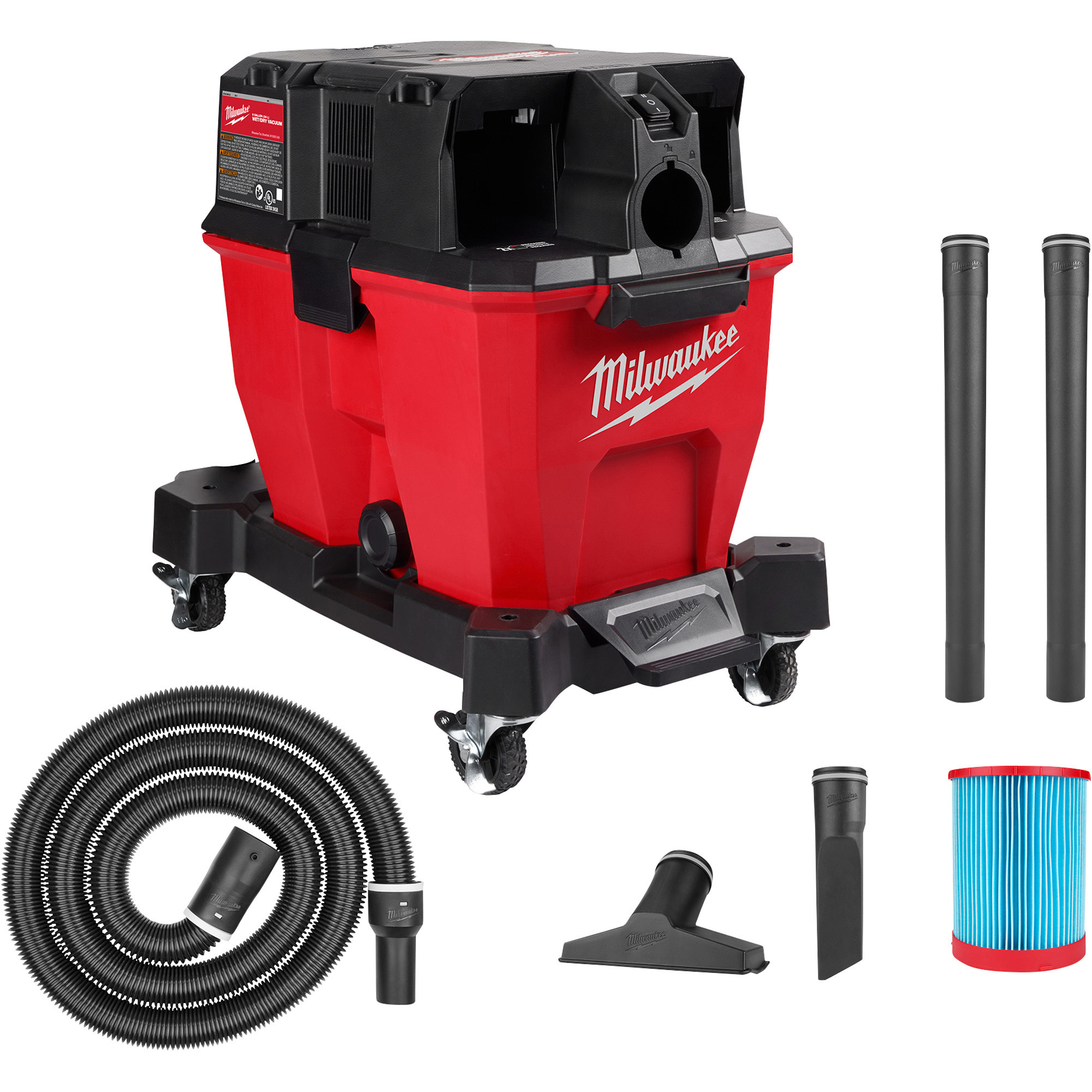 Milwaukee M18 FUEL Cordless 9-Gallon Wet/Dry Vacuum, Tool Only, Model 0920-20