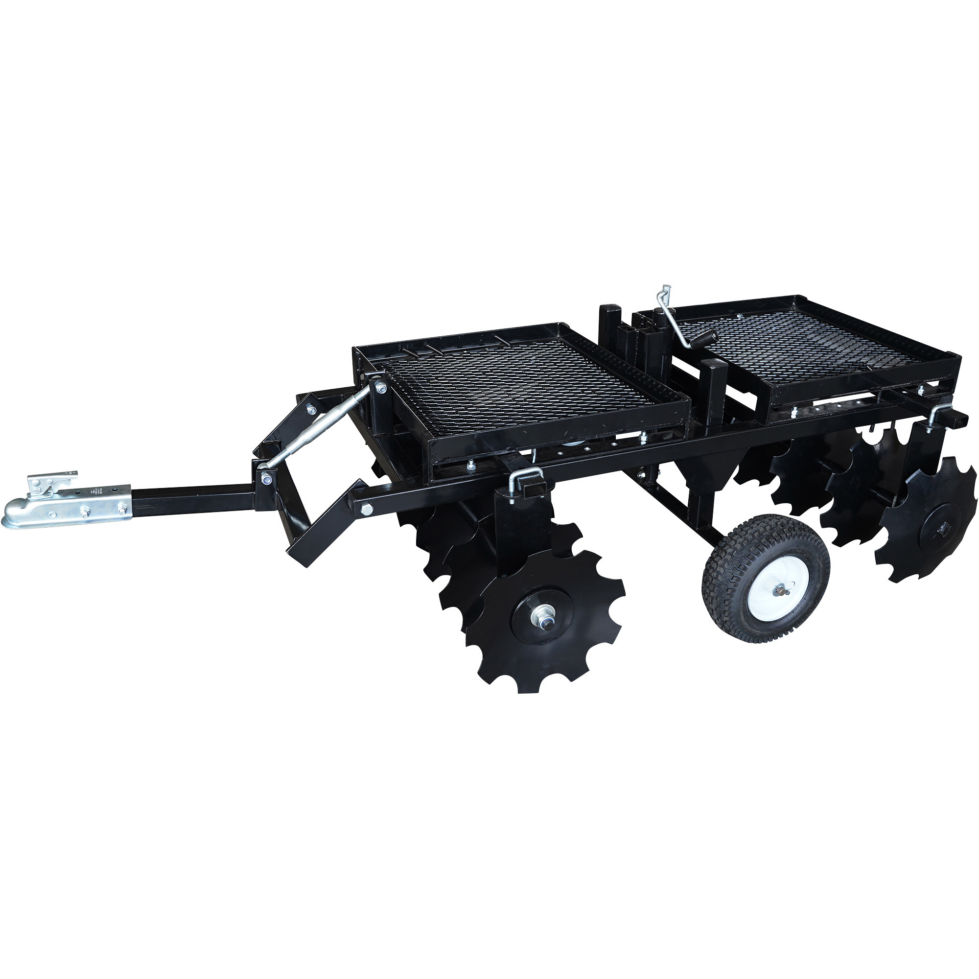 Field Tuff Tandem ATV Disc Tiller/Cultivator, 42Inch Working Width, Model ATV-42TDWT