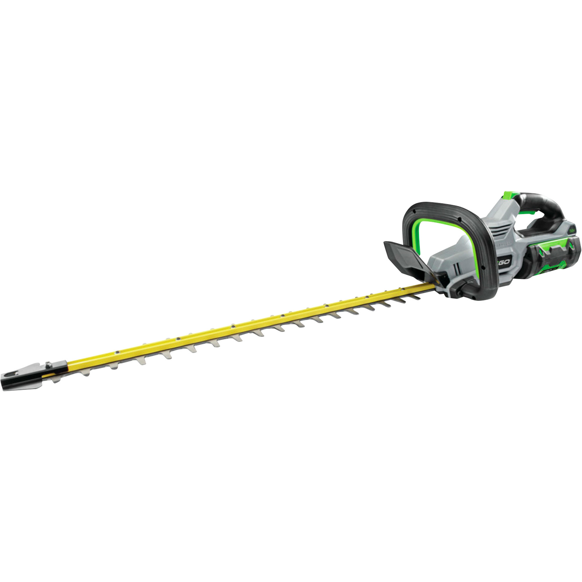 EGO Power+ Cordless Hedge Trimmer, 24Inch Blades, 2.5Ah Battery, Charger, Model HT2411