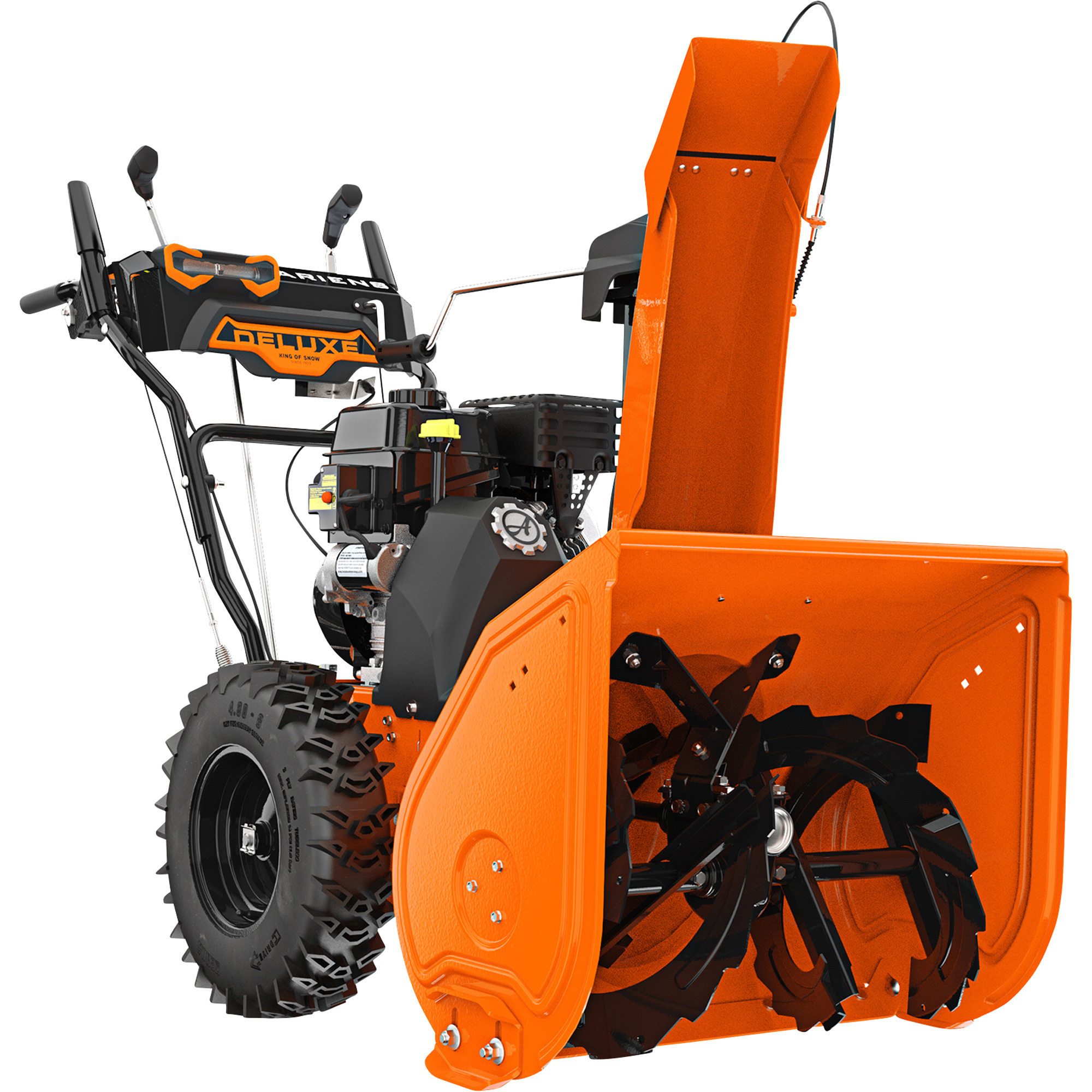 Ariens Deluxe 24 2-Stage Self-Propelled Snow Blower with Electric Start, 24Inch, 254cc, Model 921045