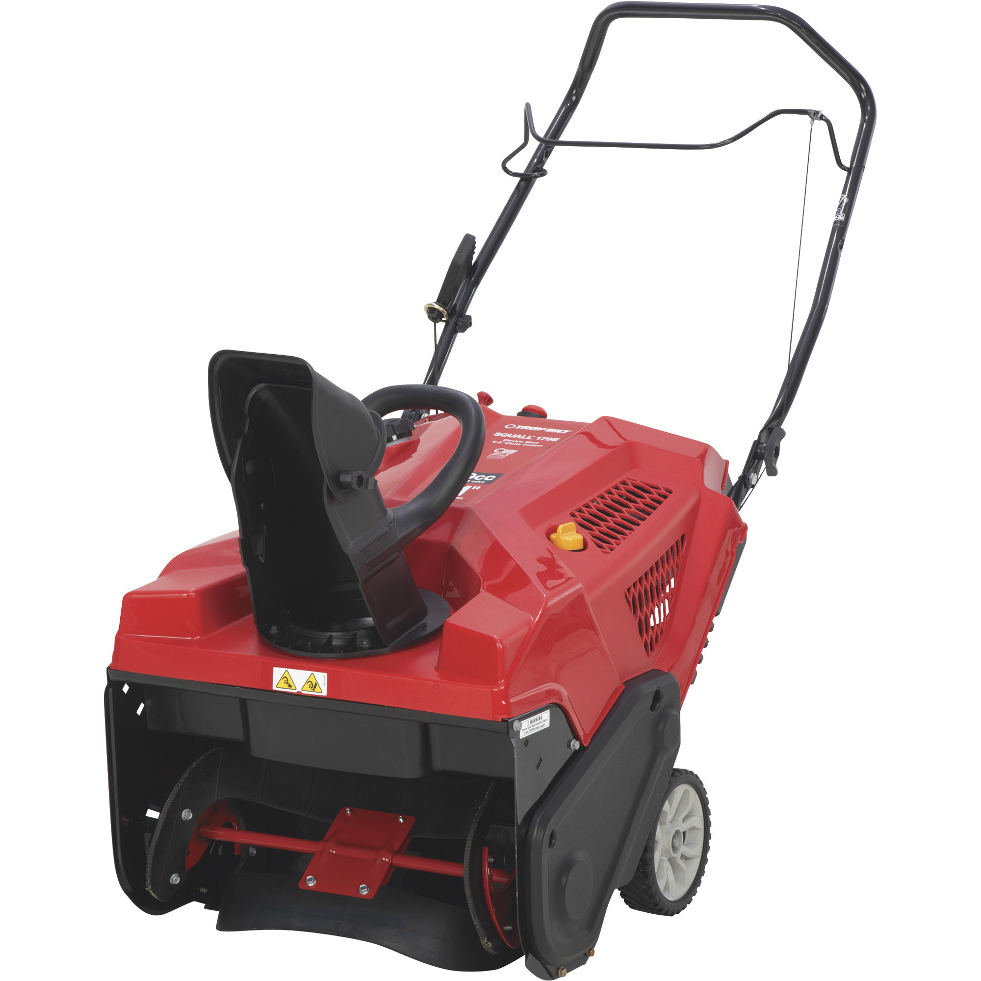 Troy-Bilt Squall Single-Stage Electric Start Snow Blower — 21Inch, 179cc Engine, Model Squall 179E -  31AS2S5GB66