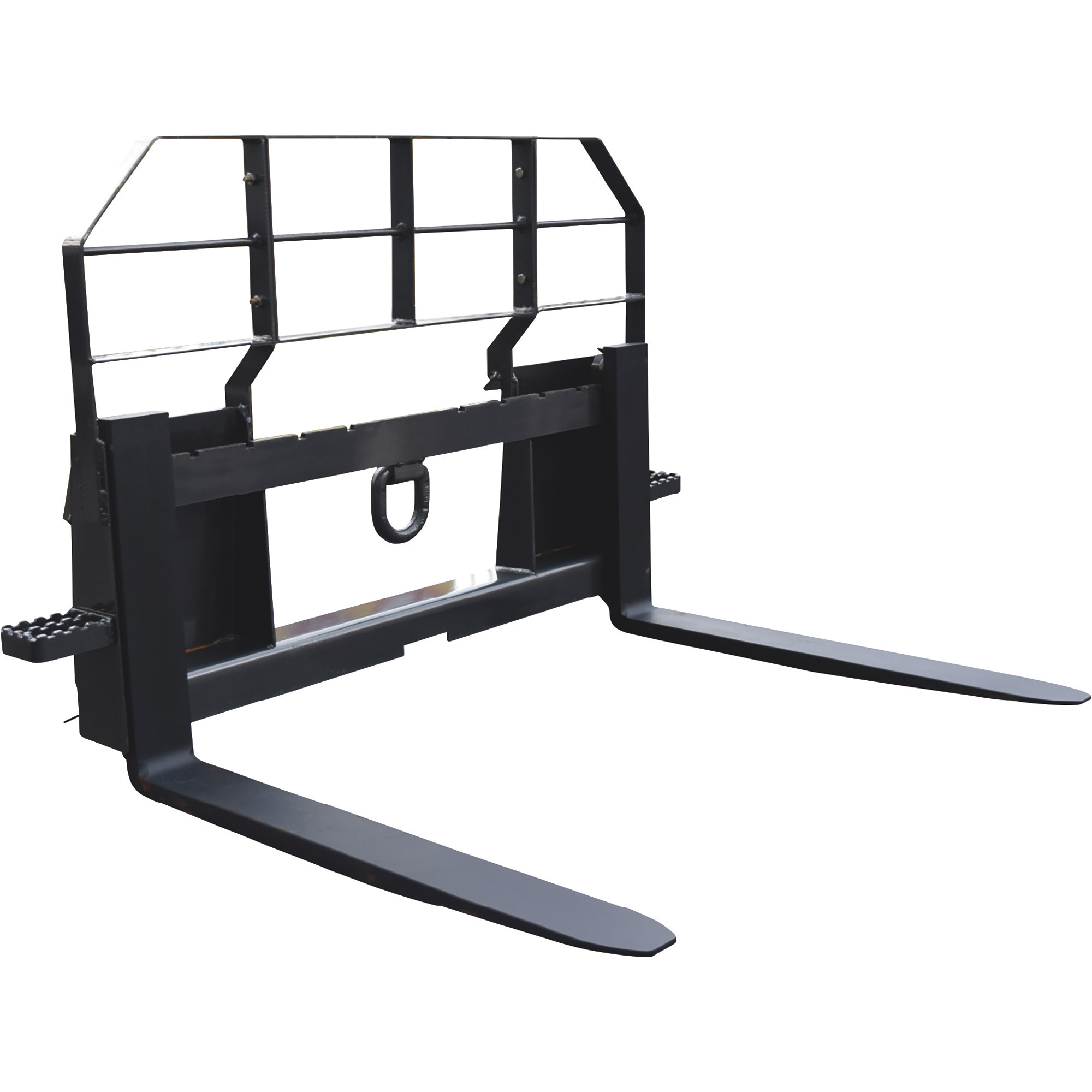 BE Ag & Industrial Skid Steer-Mount Light-Duty Pallet Fork Tines, 42Inch L, 2200-Lb. Capacity, Model BE-PF3042LBO500J