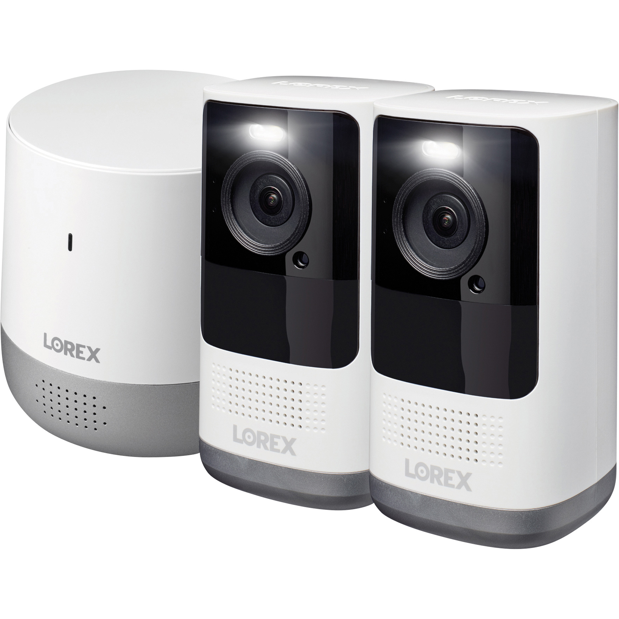 Lorex 2K Wire-Free Indoor/Outdoor Security System â Two Cameras, Battery Operated, Model H871T6D-4BA2-E