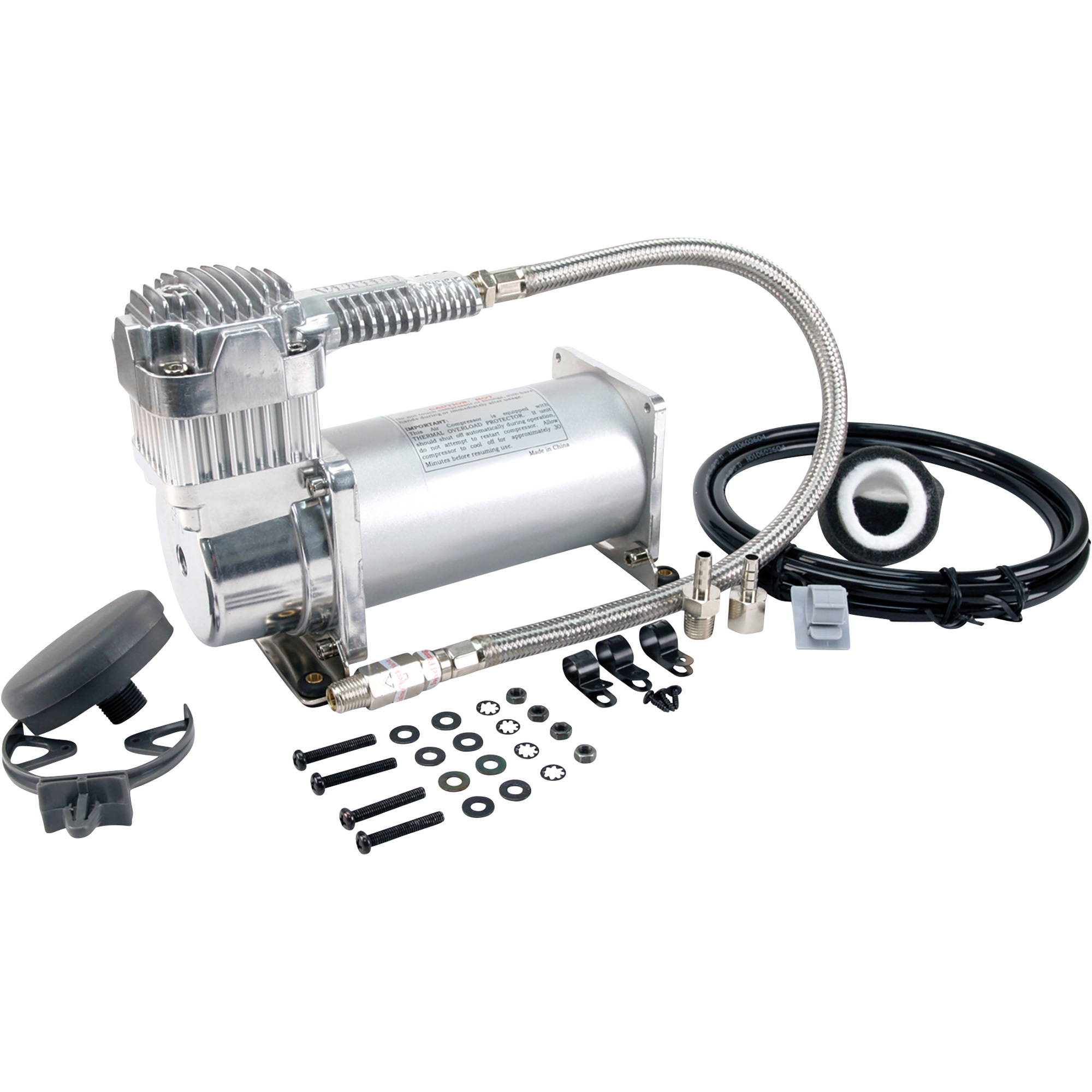 VIAIR 400C Electric Air Compressor Kit, 150 PSI, Silver, Model 400c