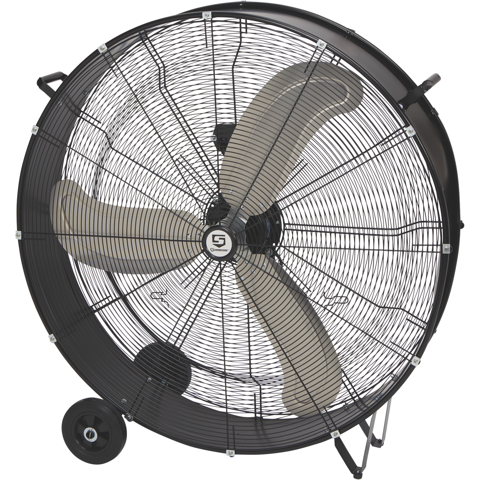 Strongway Open Motor Direct Drive Drum Fan â 36Inch, 1/3 HP, 11,950 CFM