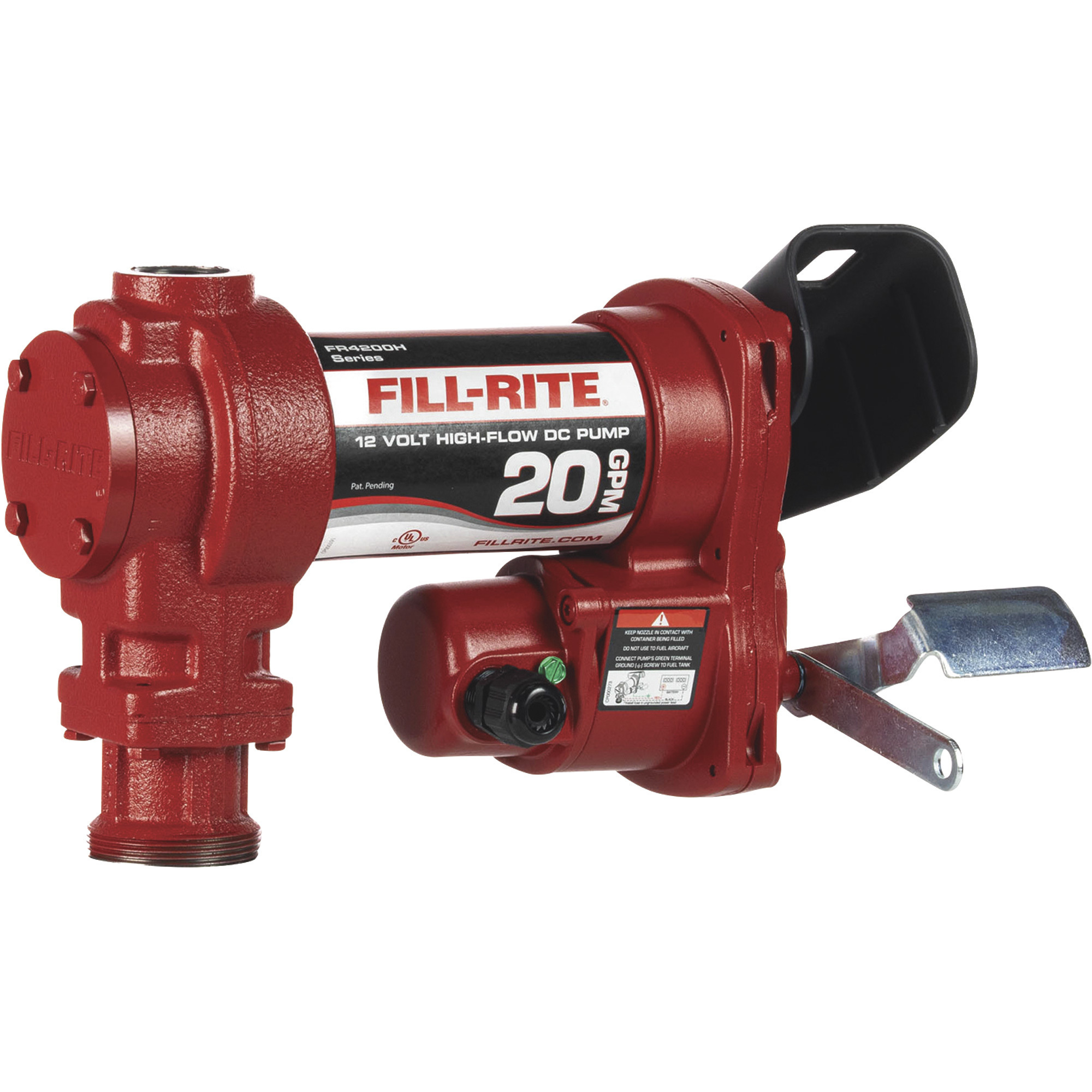 Fill-Rite 12V DC Fuel Transfer Pump â 20 GPM, Pump Only, ModelFR4204H