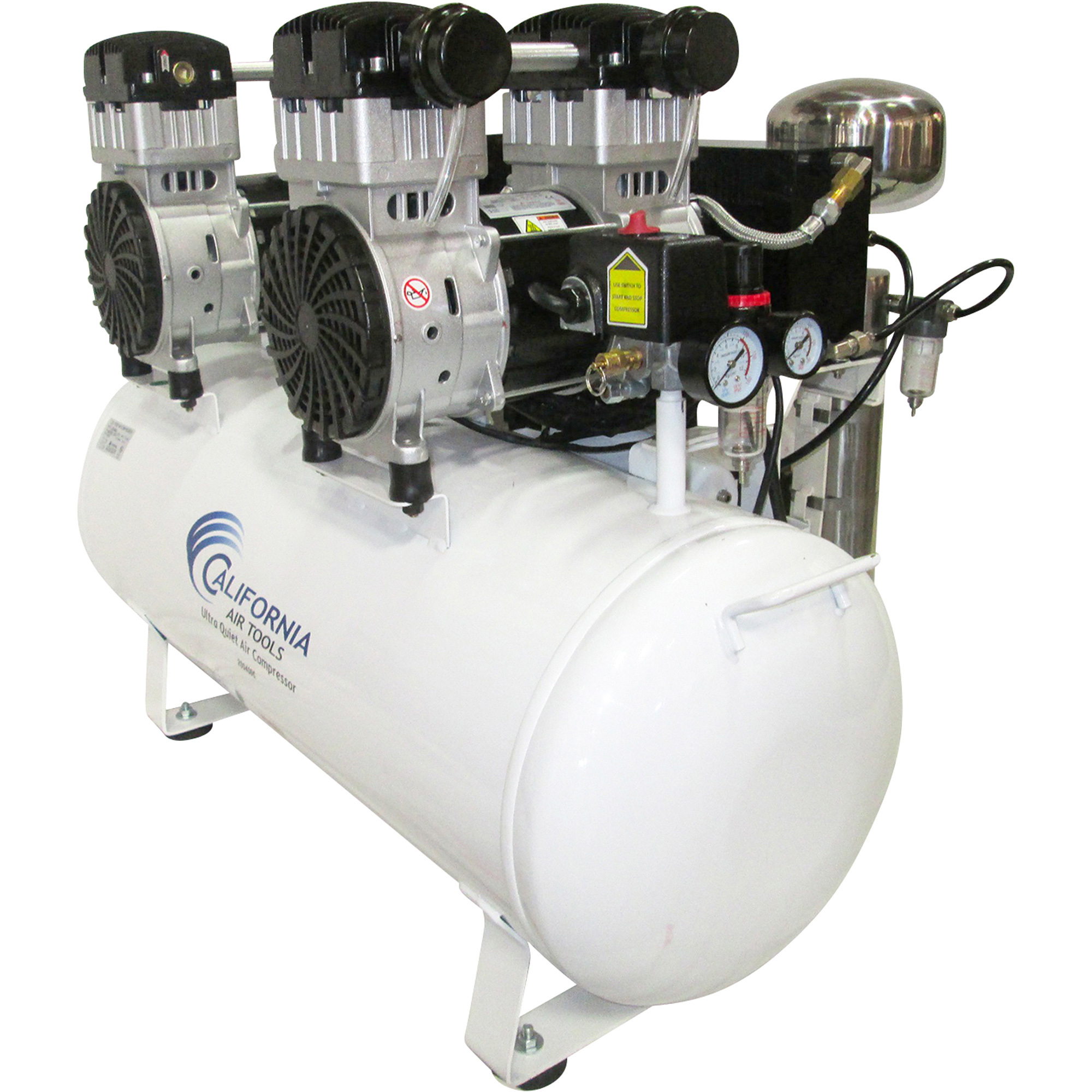 California Air Tools 20-Gallon Air Compressor, 2 HP, 14 Amps, Model CAT-20040DC