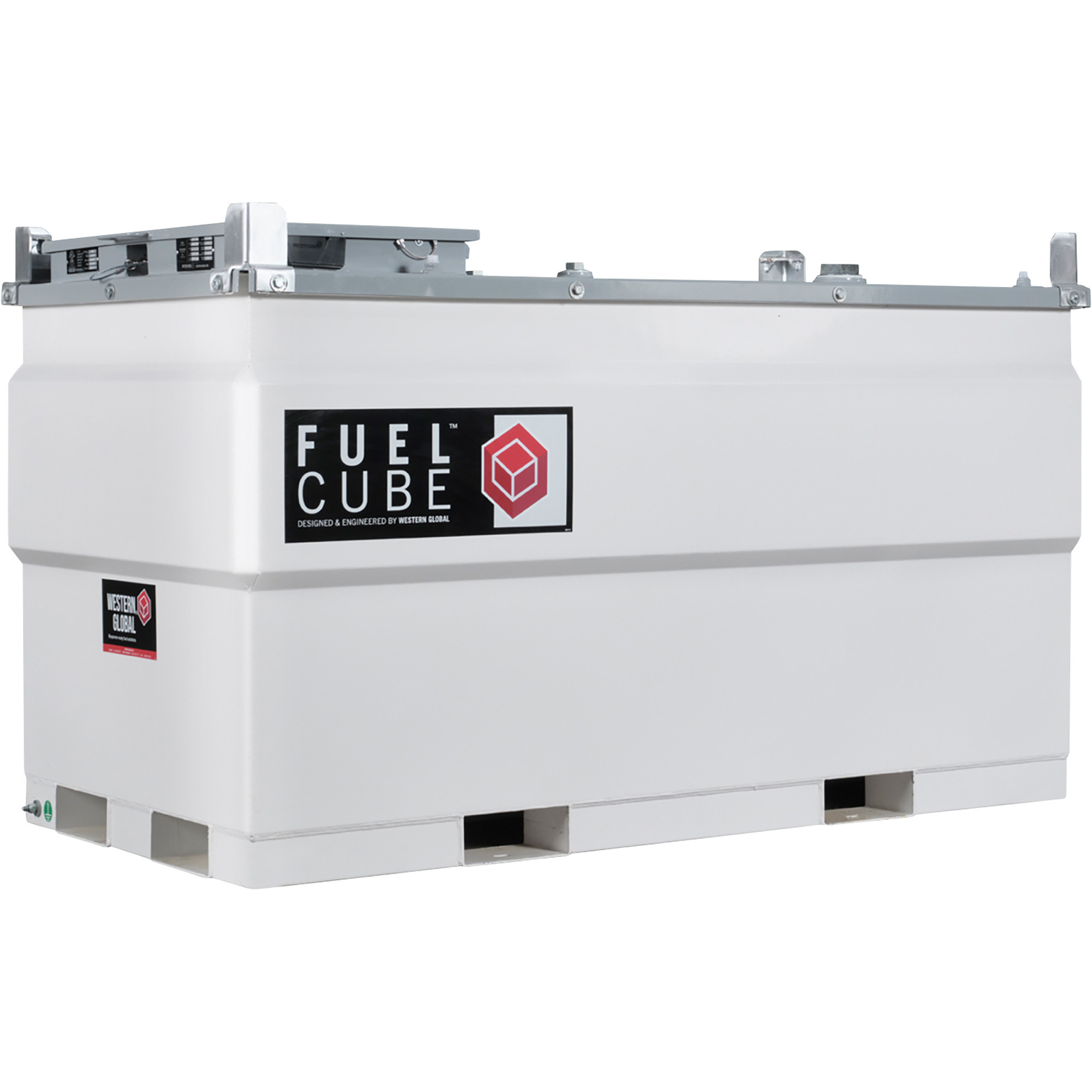 Western Global FCP500 FuelCube with Gauge, Model FCPWN0500