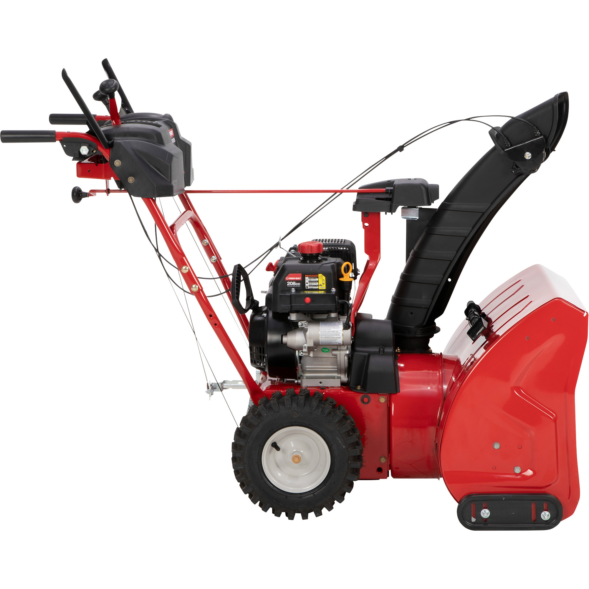 Troy-Bilt Storm 2425 2-Stage Self-Propelled Snow Thrower with Electric Start, 24Inch, 208cc, Model 31BS6KM2B66